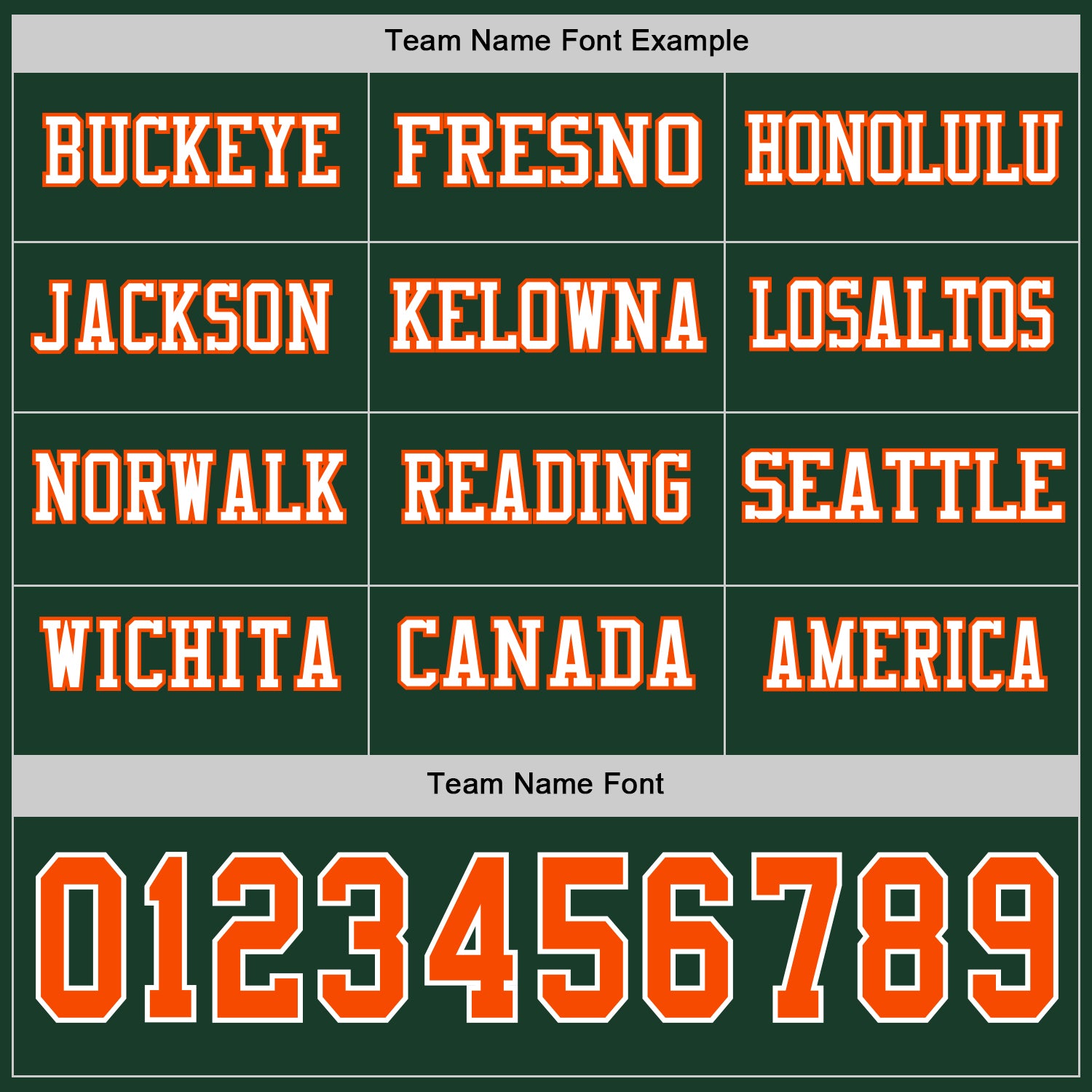 Custom Green Orange-White Long Sleeve Authentic Football Jersey view 3