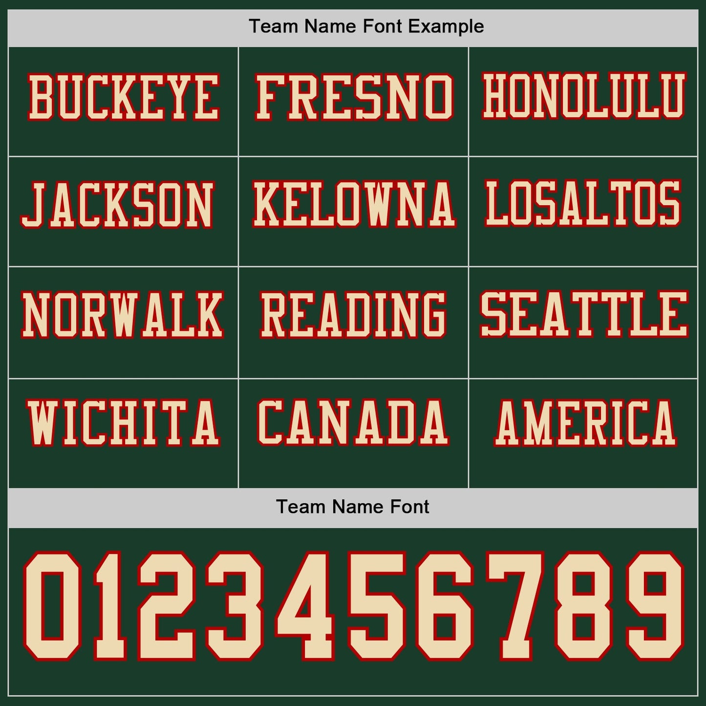 Custom Green Cream-Red Long Sleeve Authentic Football Jersey view 3