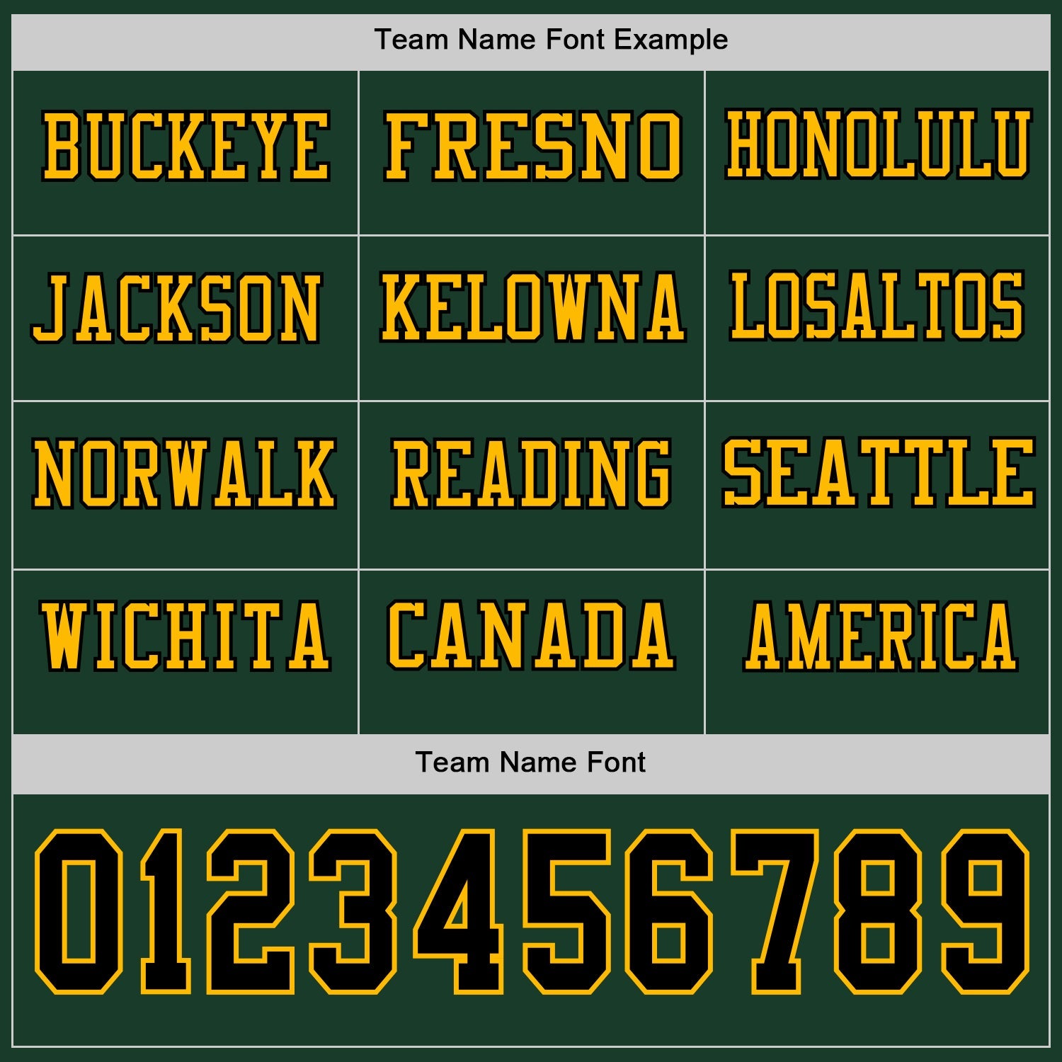 Custom Green Black-Gold Long Sleeve Authentic Football Jersey view 3