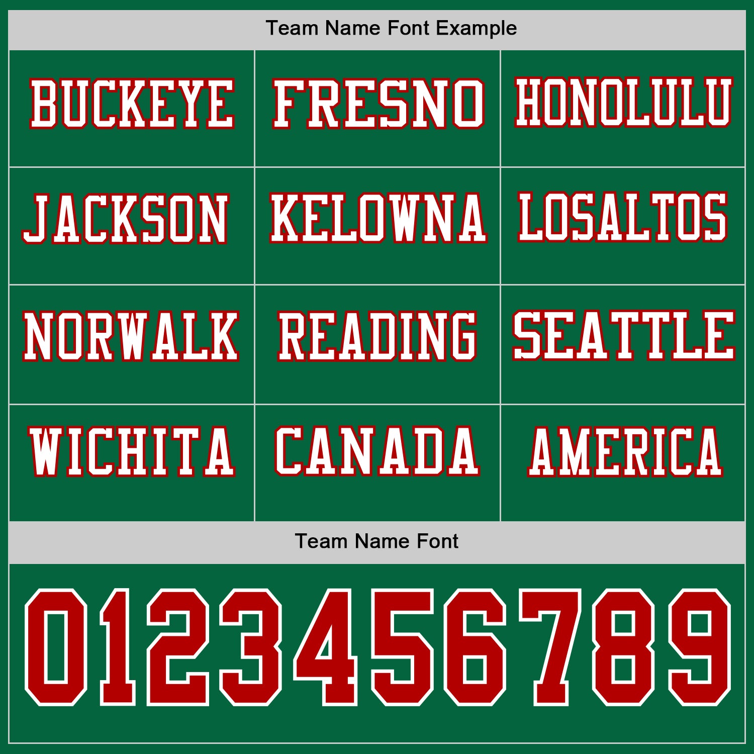 Custom Kelly Green Red-White Long Sleeve Authentic Football Jersey view 3