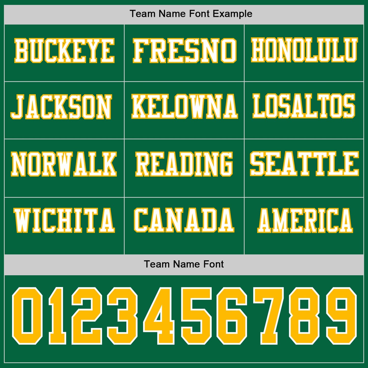 Custom Kelly Green Gold-White Long Sleeve Authentic Football Jersey view 3