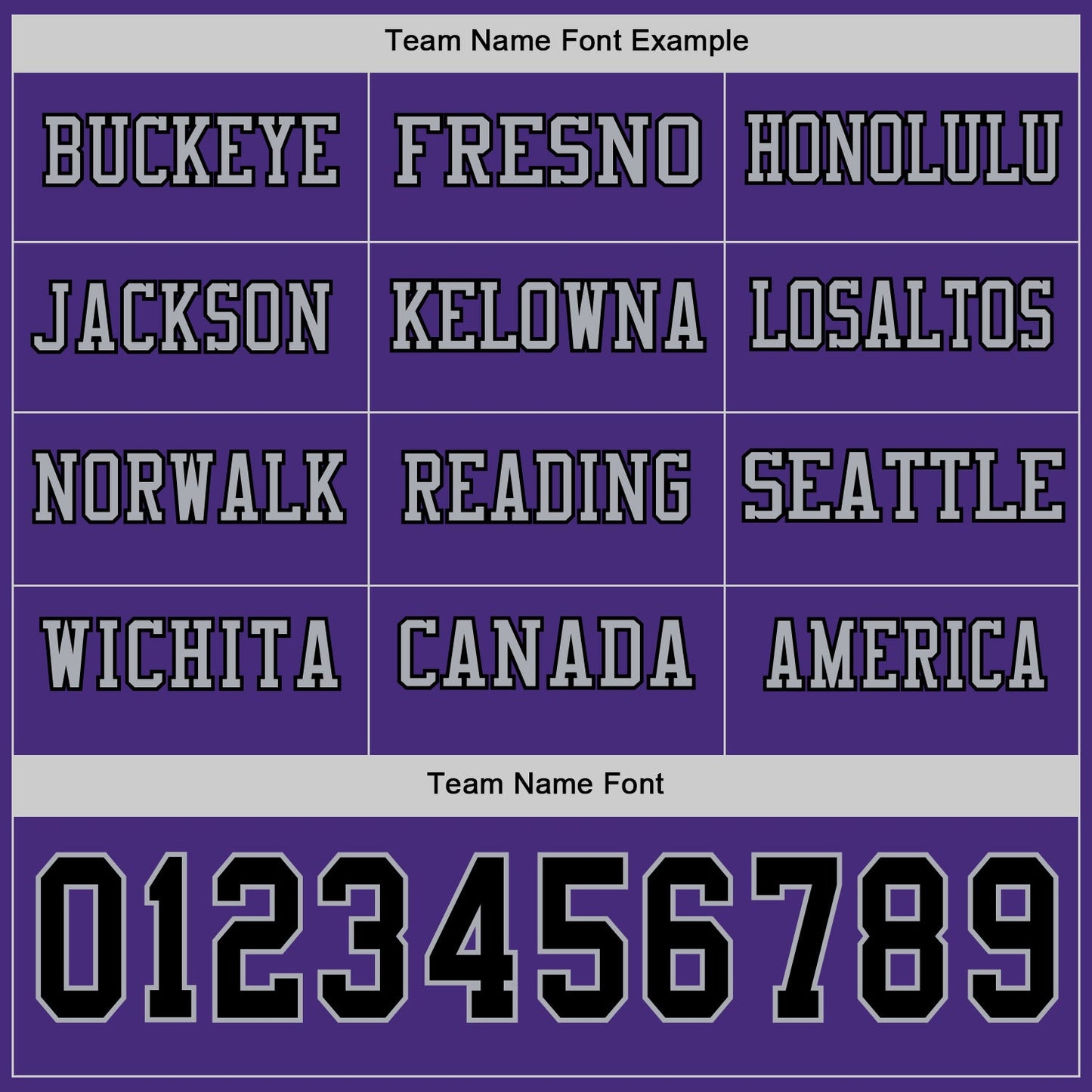 Custom Purple Black-Gray Long Sleeve Authentic Football Jersey view 3