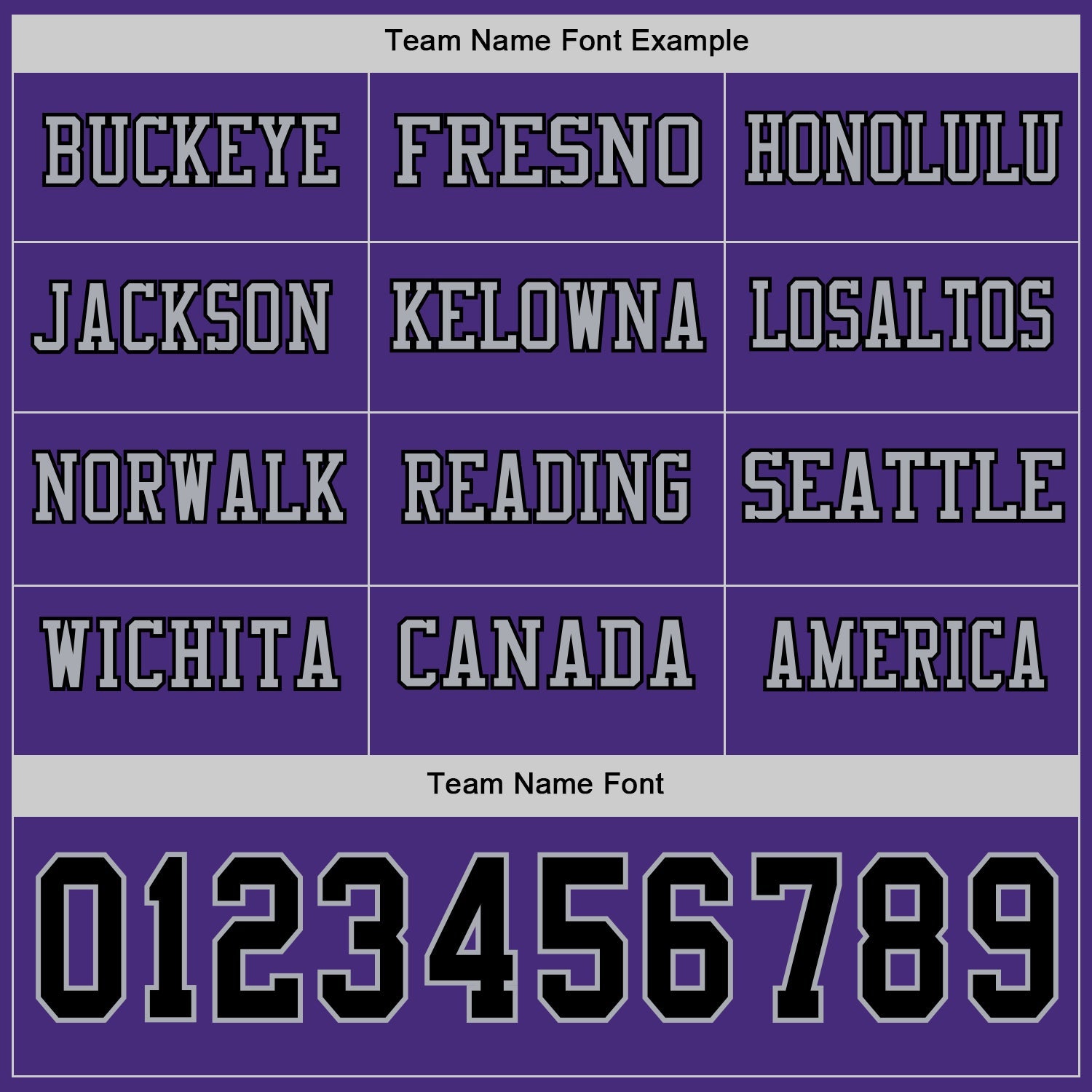 Custom Purple Black-Gray Long Sleeve Authentic Football Jersey view 3
