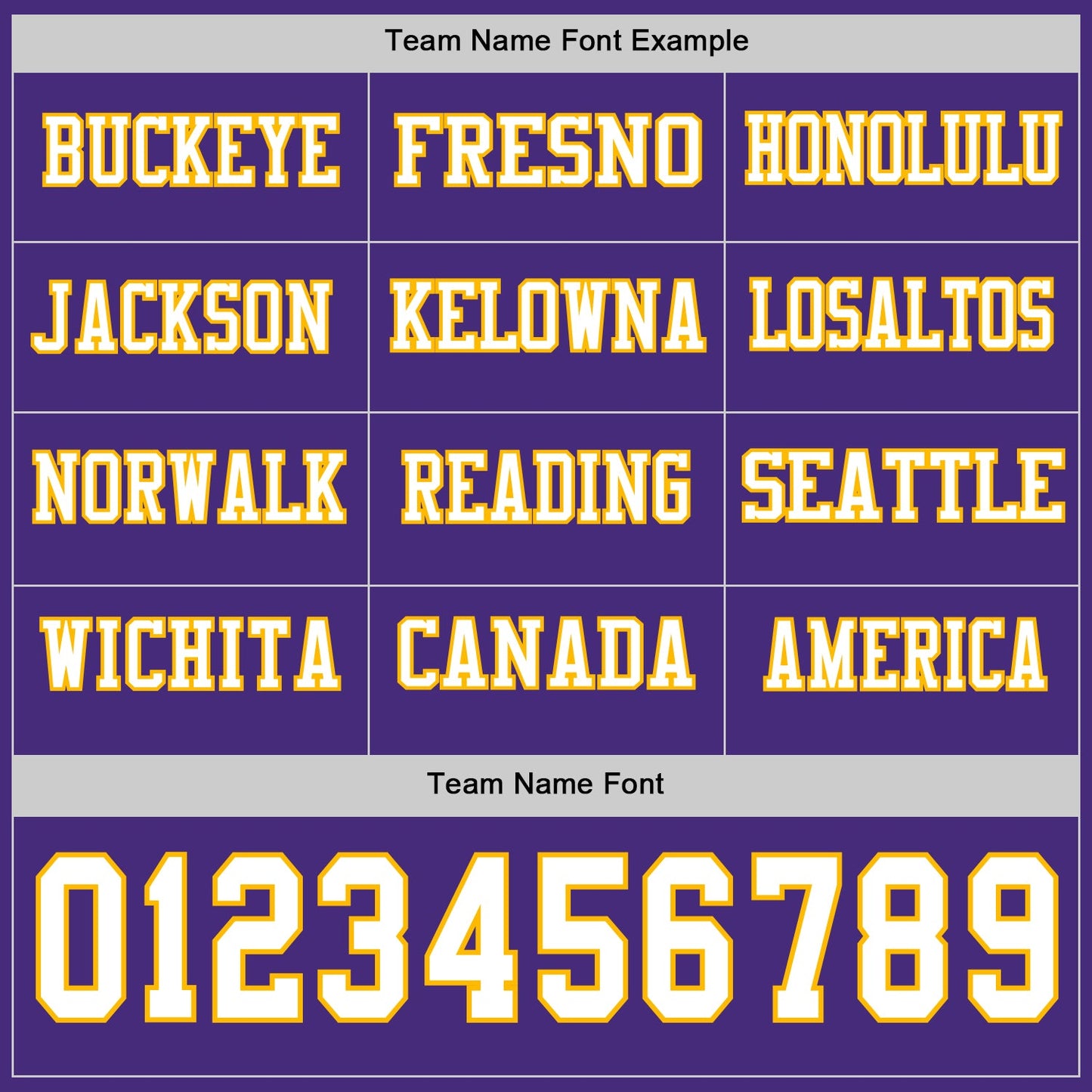 Custom Purple White-Gold Long Sleeve Authentic Football Jersey view 3