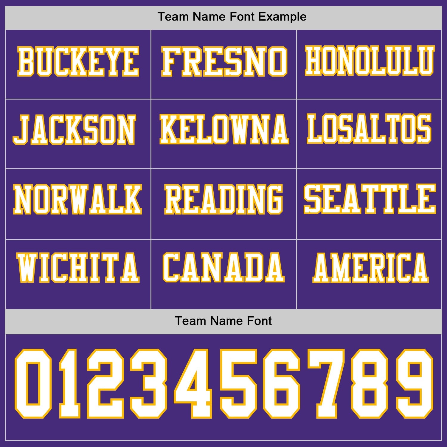 Custom Purple White-Gold Long Sleeve Authentic Football Jersey view 3