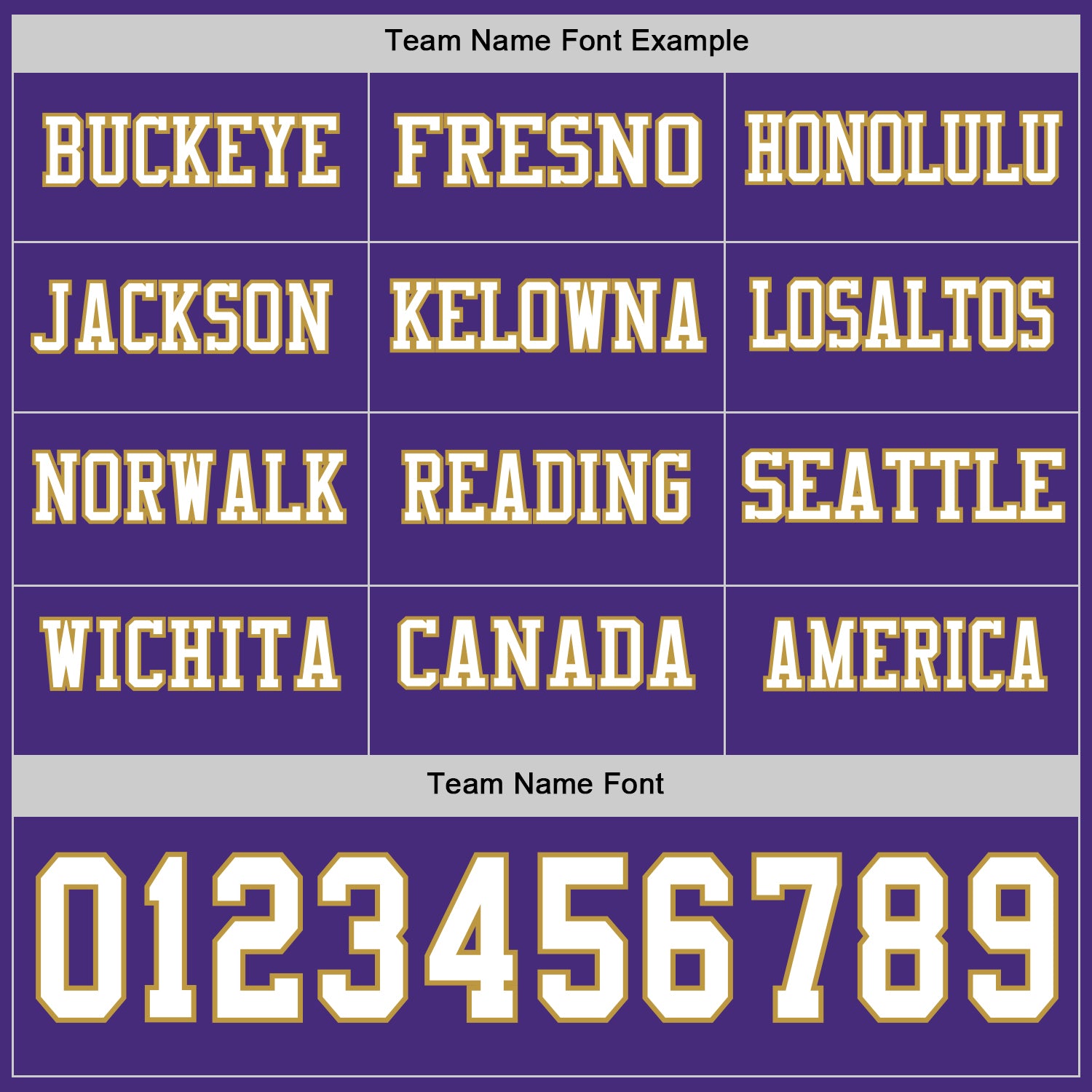 Custom Purple White-Old Gold Long Sleeve Authentic Football Jersey view 3