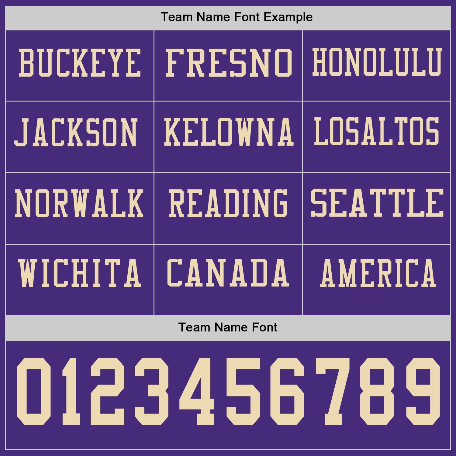 Custom Purple Cream Long Sleeve Authentic Football Jersey view 3