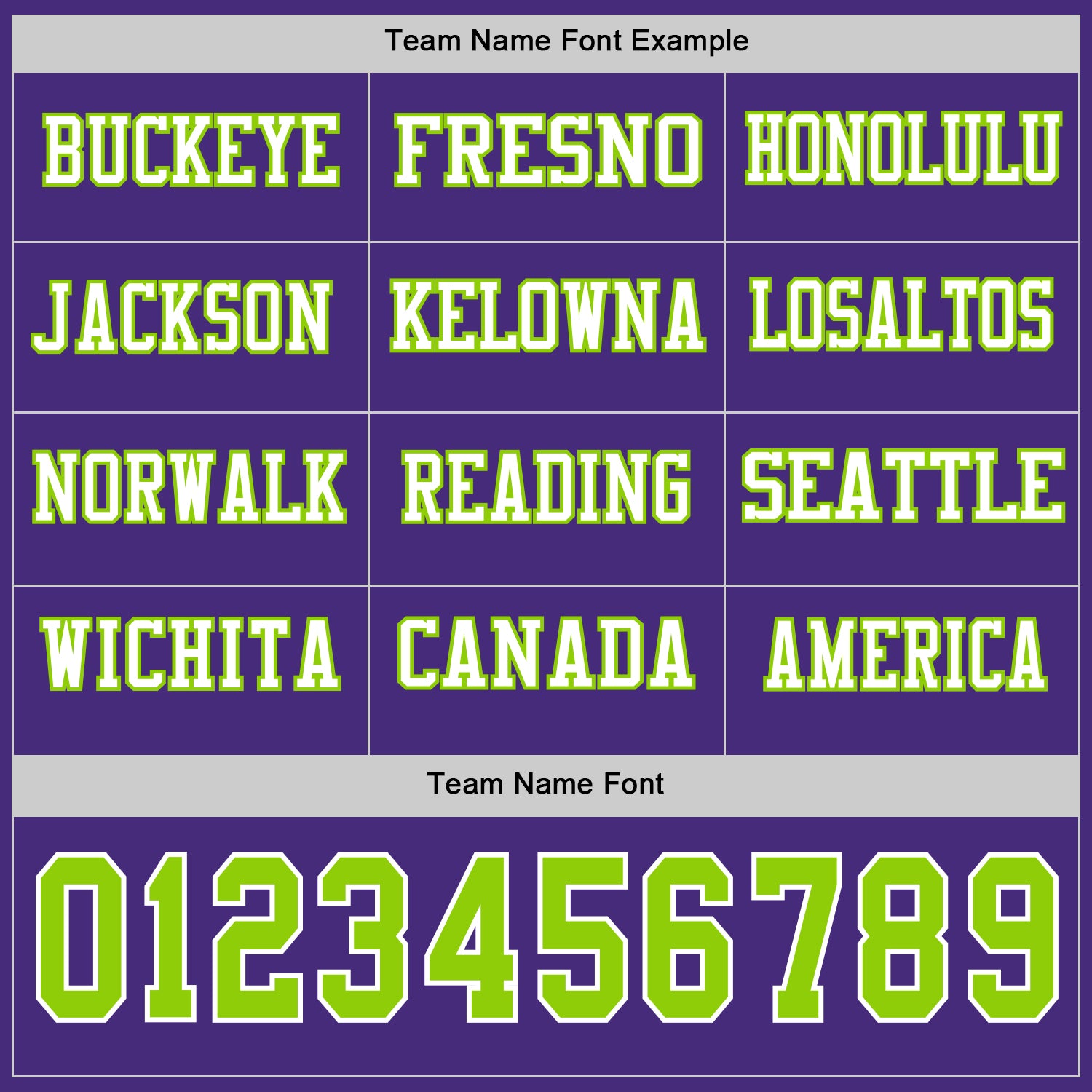 Custom Purple Neon Green-White Long Sleeve Authentic Football Jersey view 3