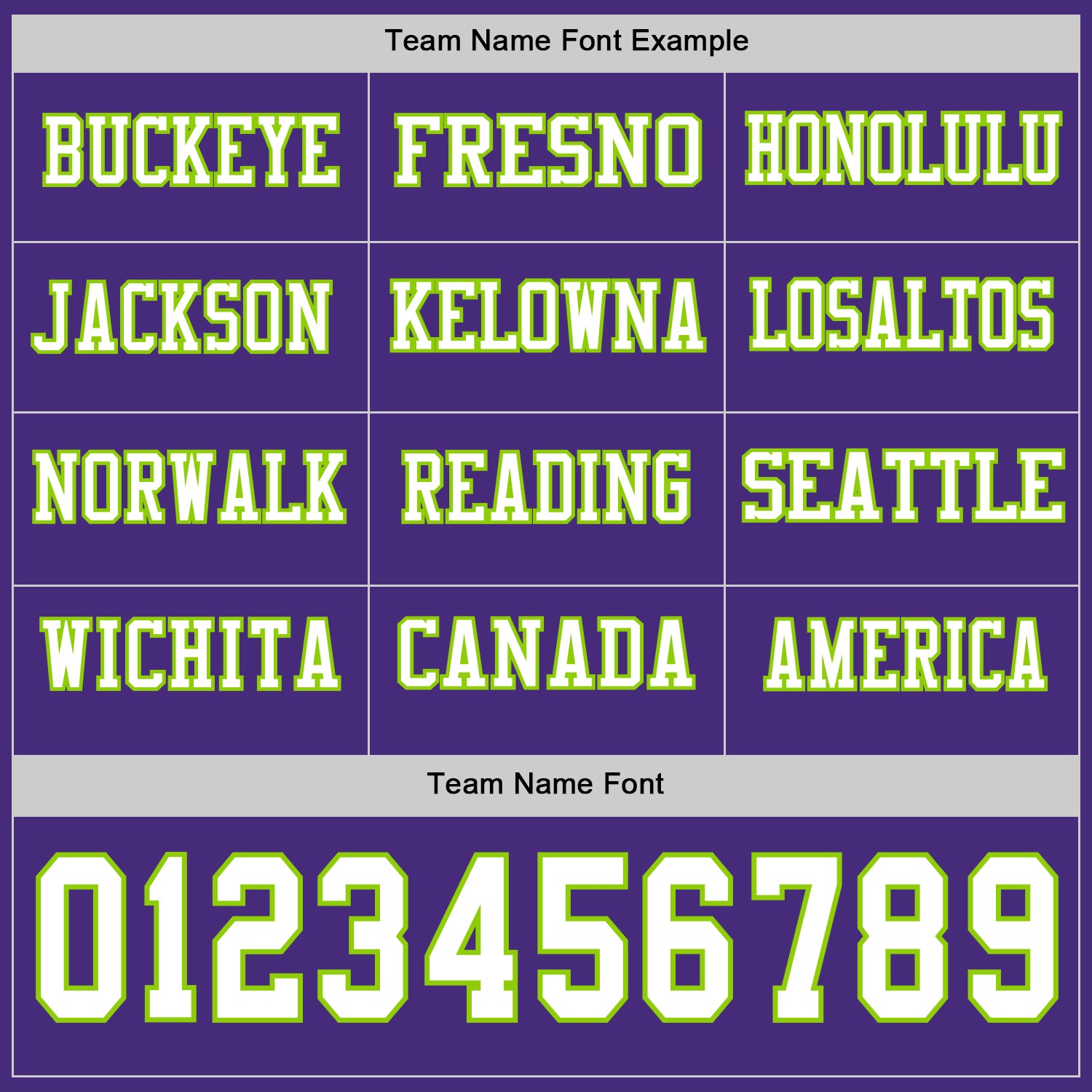 Custom Purple White-Neon Green Long Sleeve Authentic Football Jersey view 3