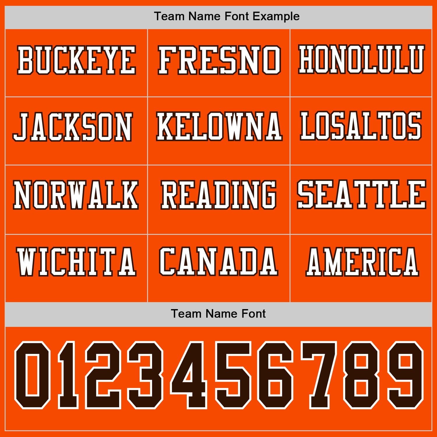 Custom Orange Brown-White Long Sleeve Authentic Football Jersey view 3