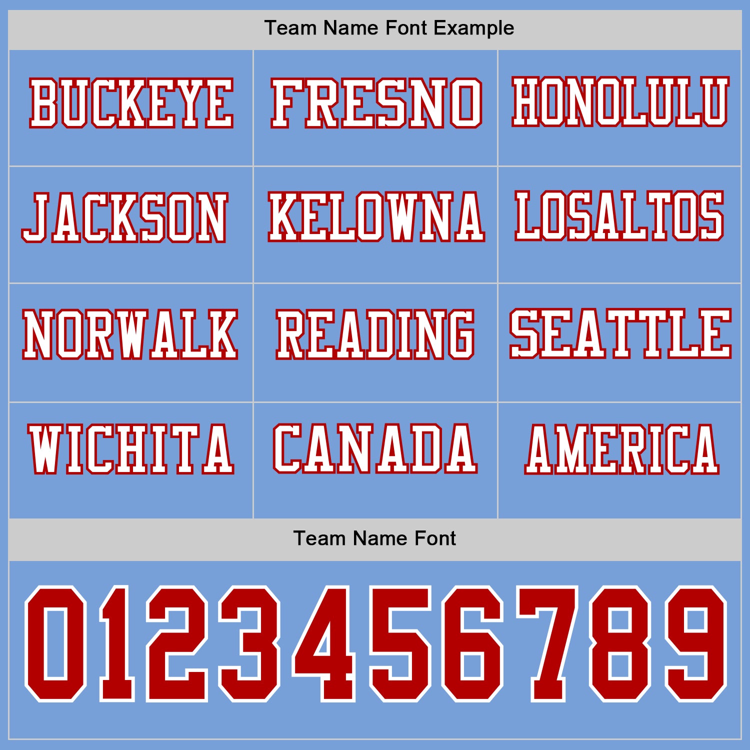 Custom Light Blue Red-White Long Sleeve Authentic Football Jersey view 3