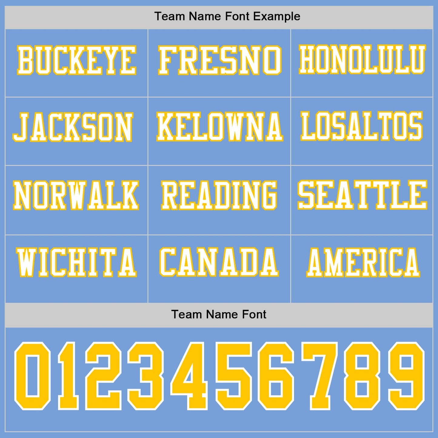 Custom Light Blue Yellow-White Long Sleeve Authentic Football Jersey view 3