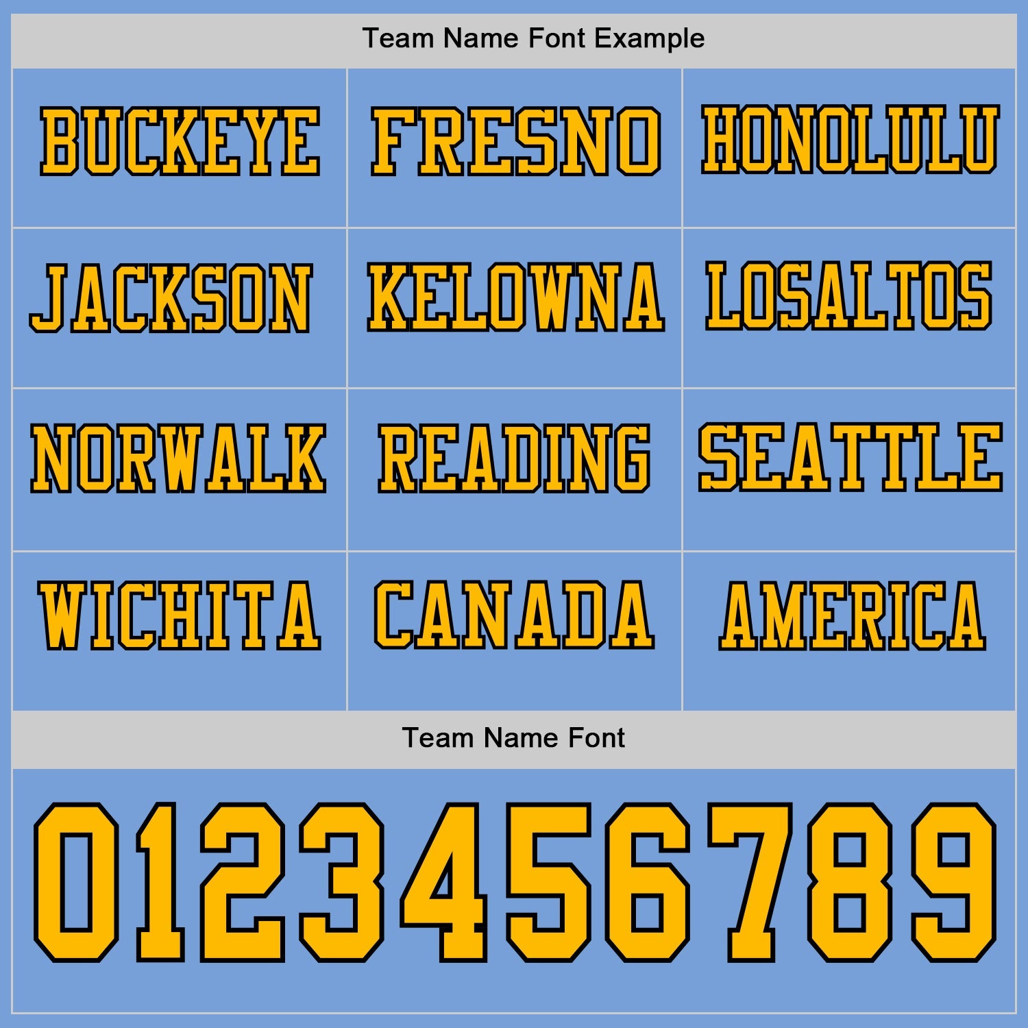 Custom Light Blue Gold-Black Long Sleeve Authentic Football Jersey view 3