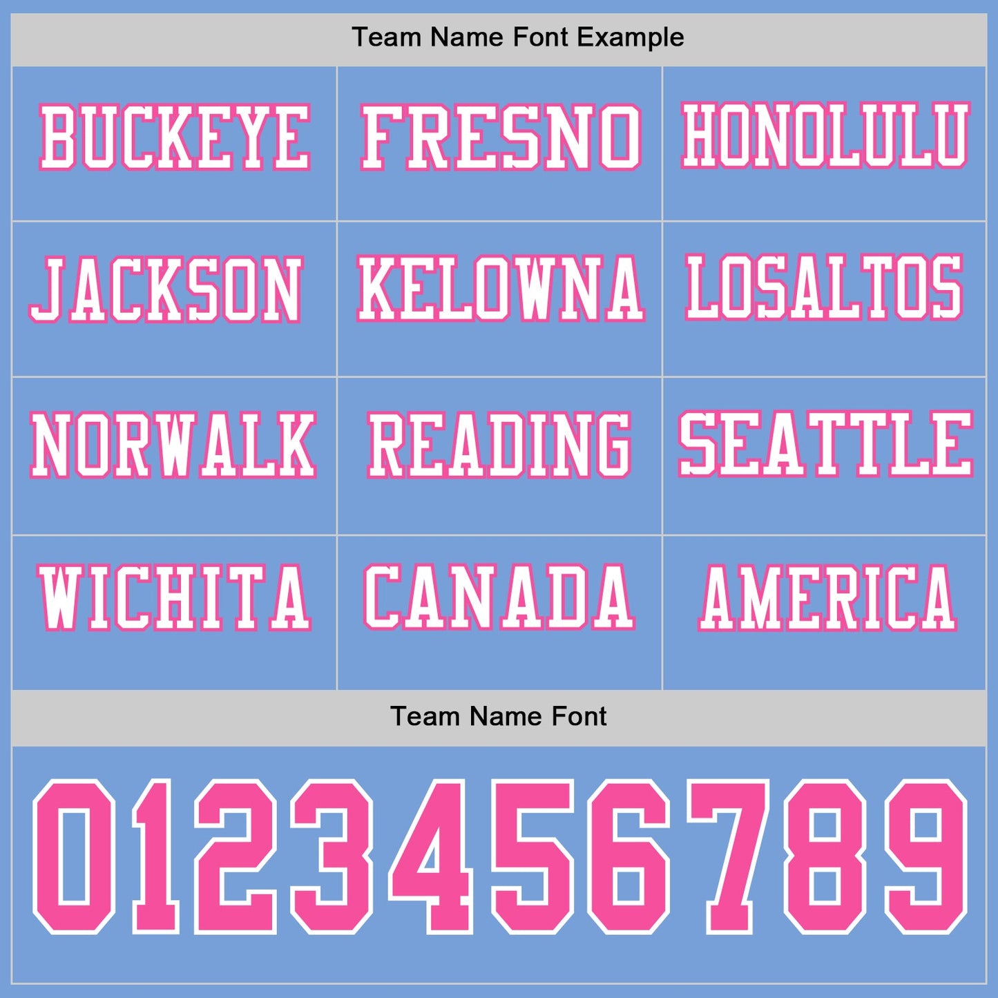 Custom Light Blue Pink-White Long Sleeve Authentic Football Jersey view 3