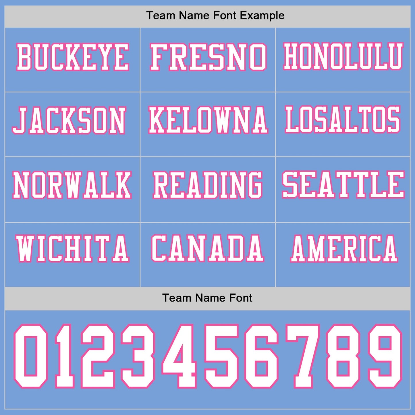 Custom Light Blue White-Pink Long Sleeve Authentic Football Jersey view 3