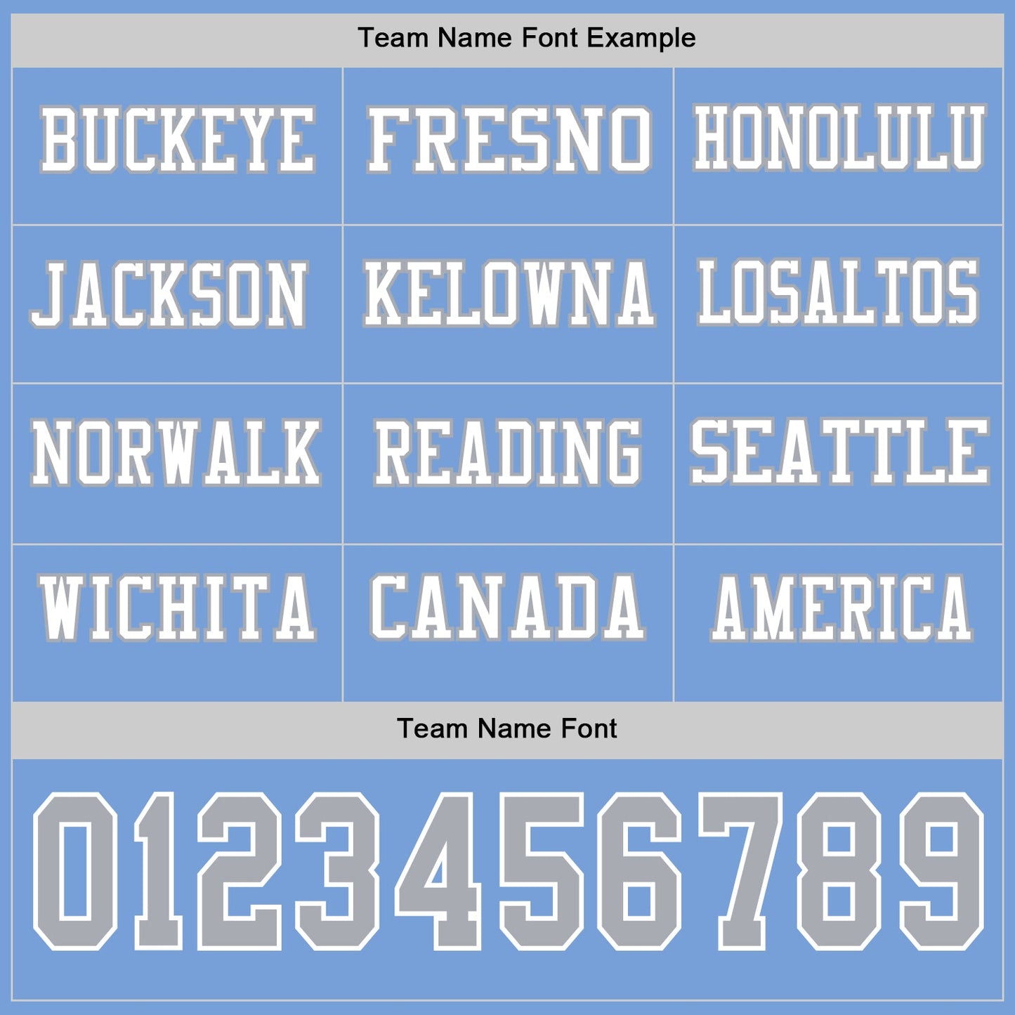 Custom Light Blue Gray-White Long Sleeve Authentic Football Jersey view 3