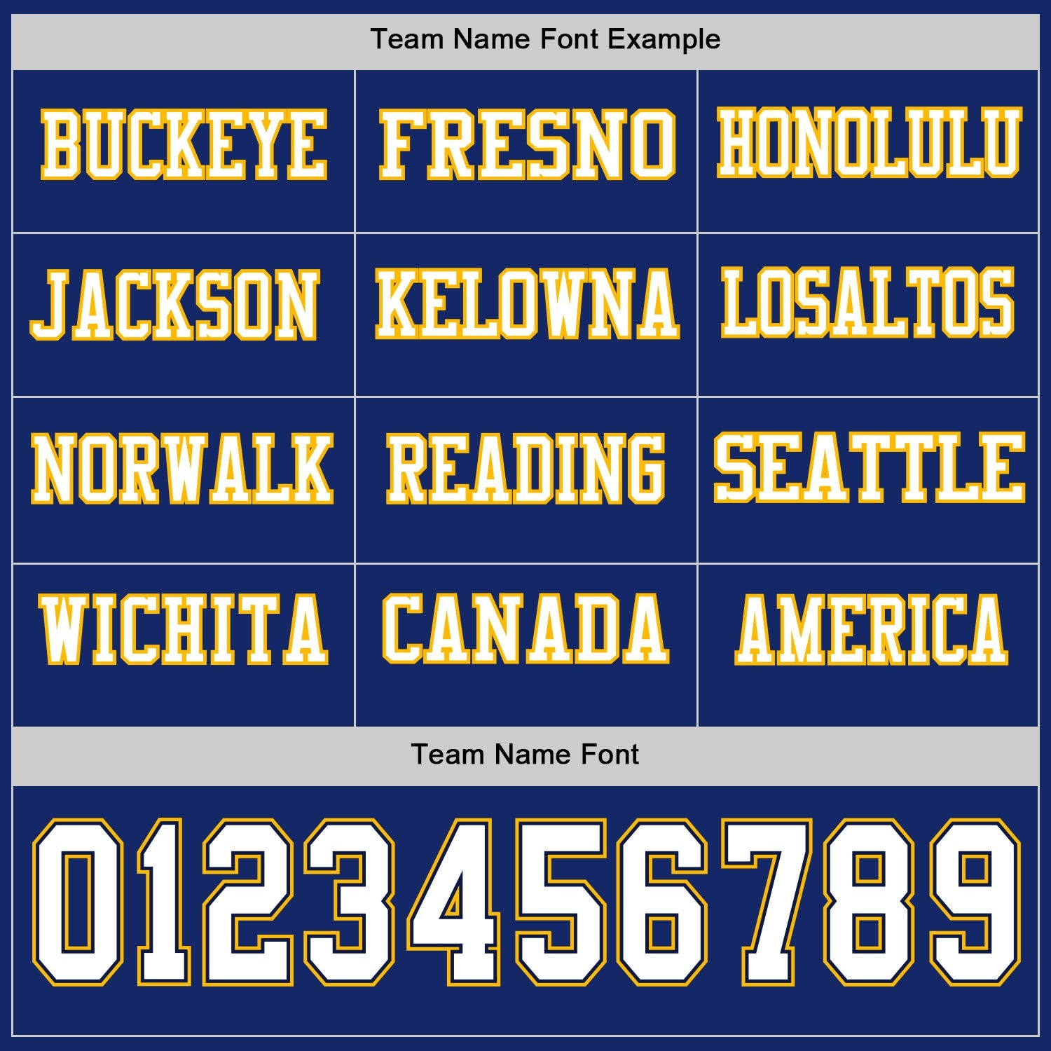 Custom Royal White Navy-Gold Long Sleeve Authentic Football Jersey view 3