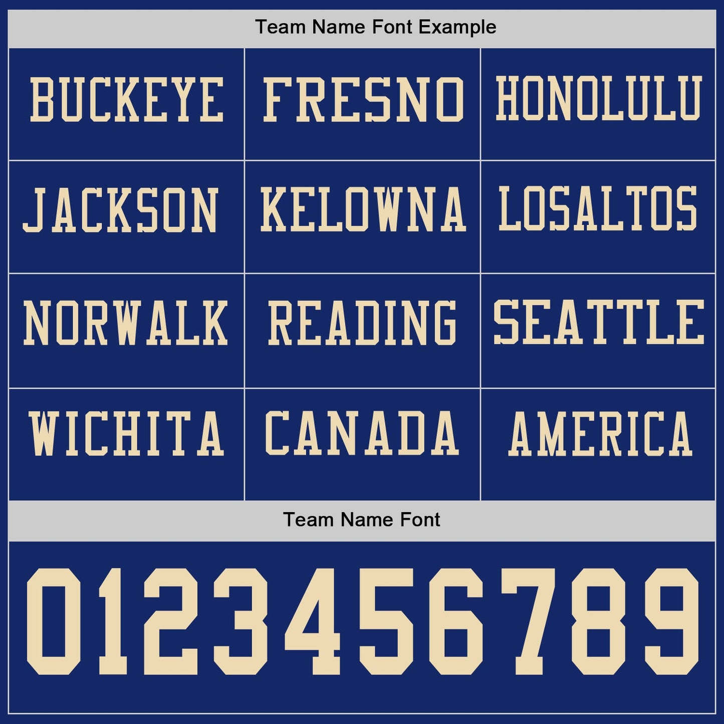 Custom Royal Cream Long Sleeve Authentic Football Jersey view 3