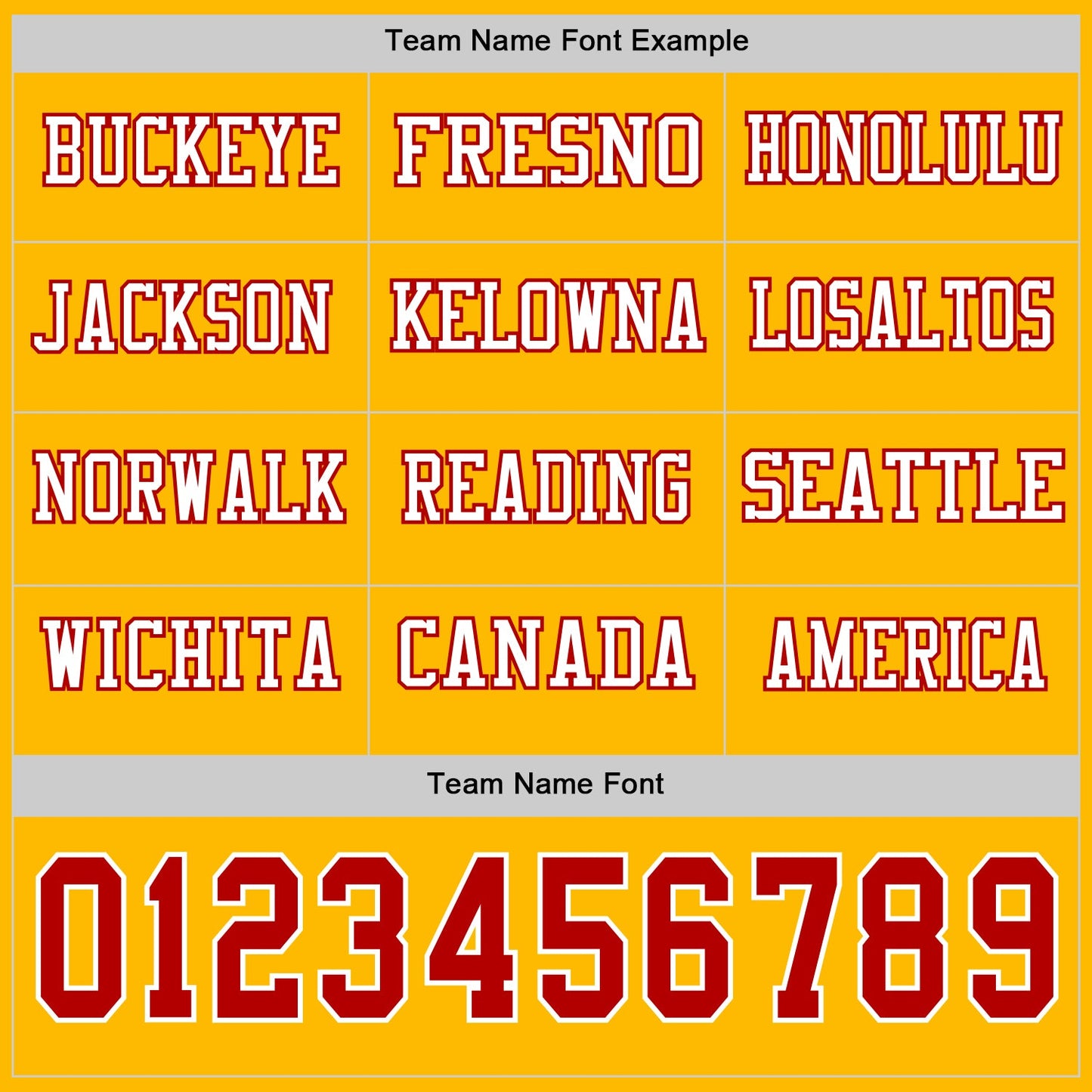 Custom Gold Red-White Long Sleeve Authentic Football Jersey view 3