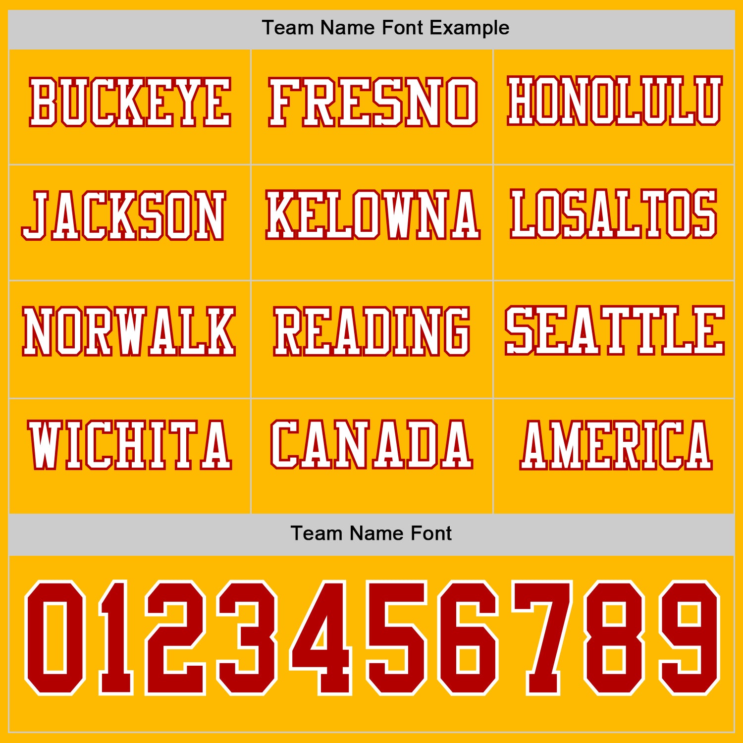 Custom Gold Red-White Long Sleeve Authentic Football Jersey view 3