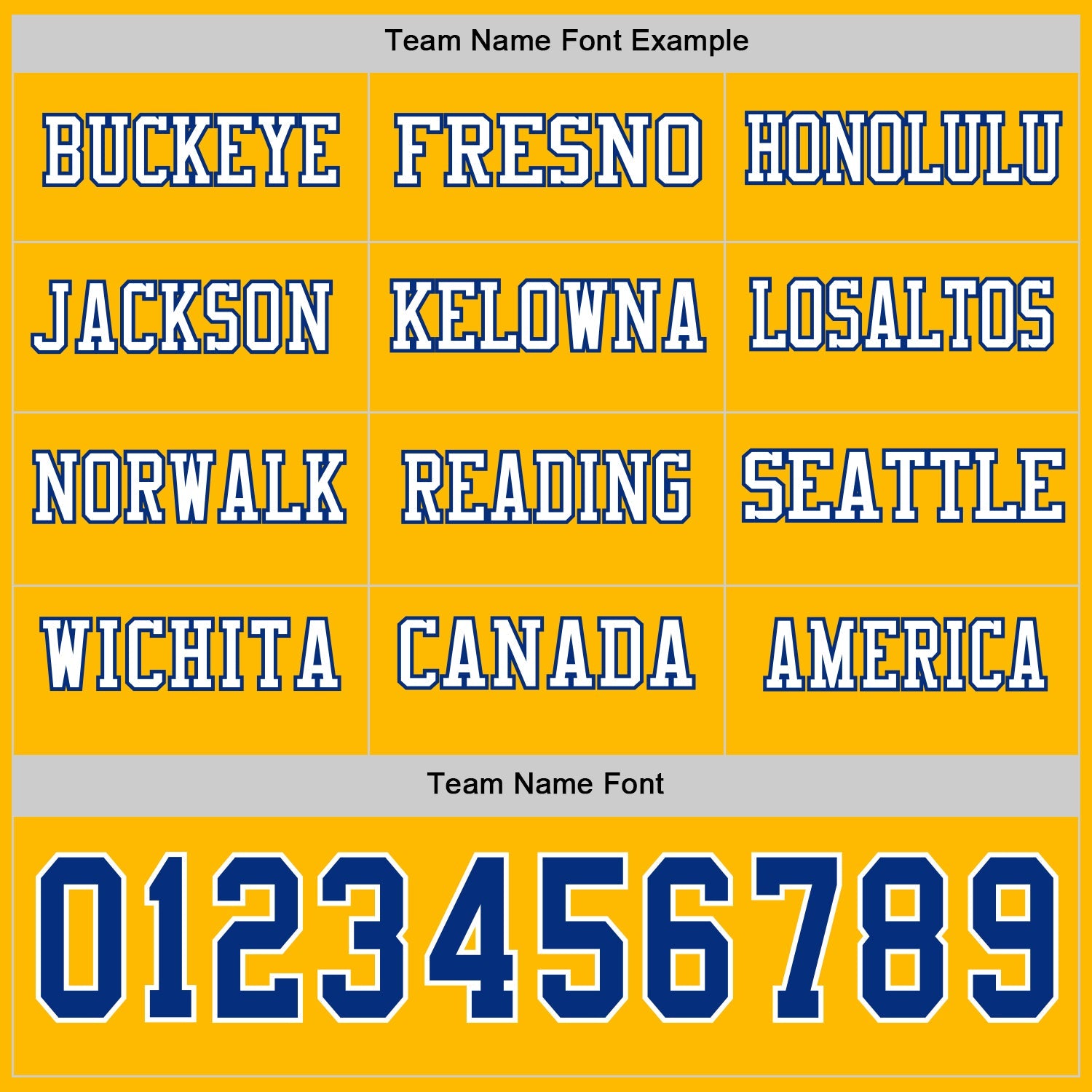 Custom Gold Royal-White Long Sleeve Authentic Football Jersey view 3
