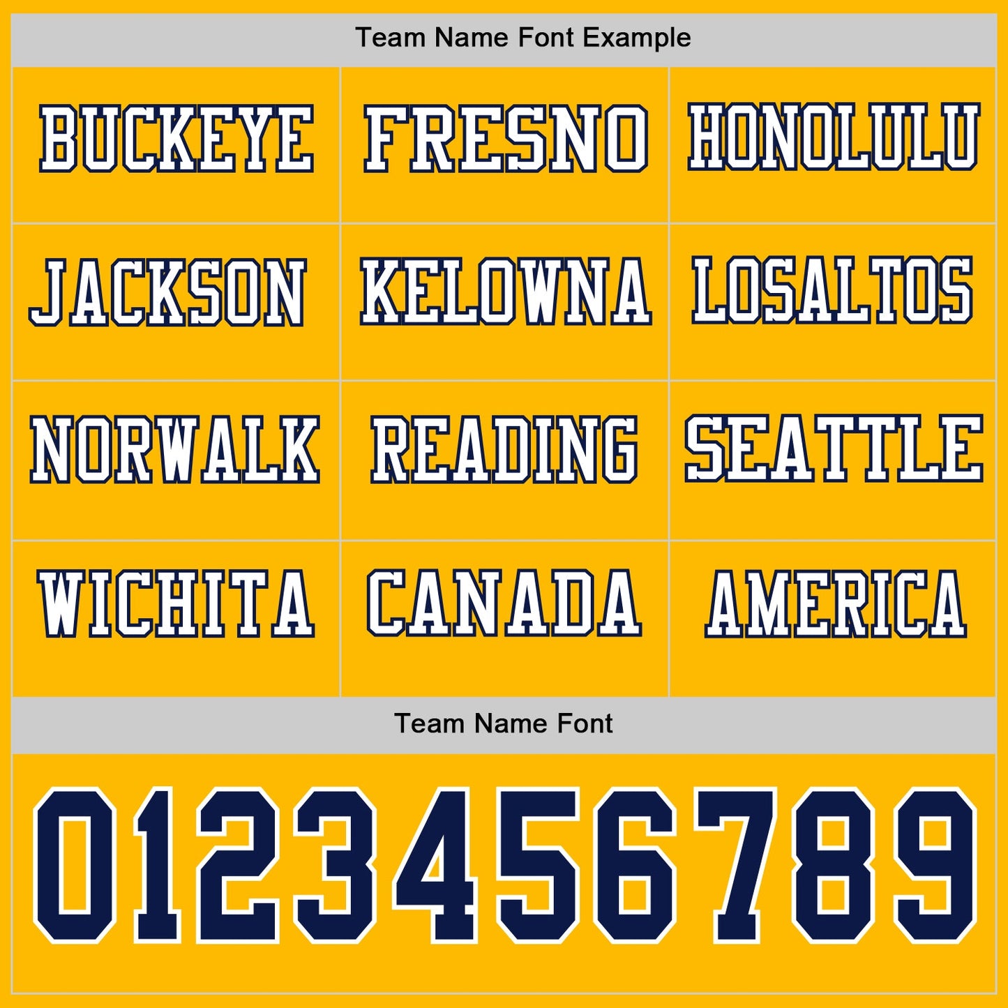 Custom Gold Navy-White Long Sleeve Authentic Football Jersey view 3