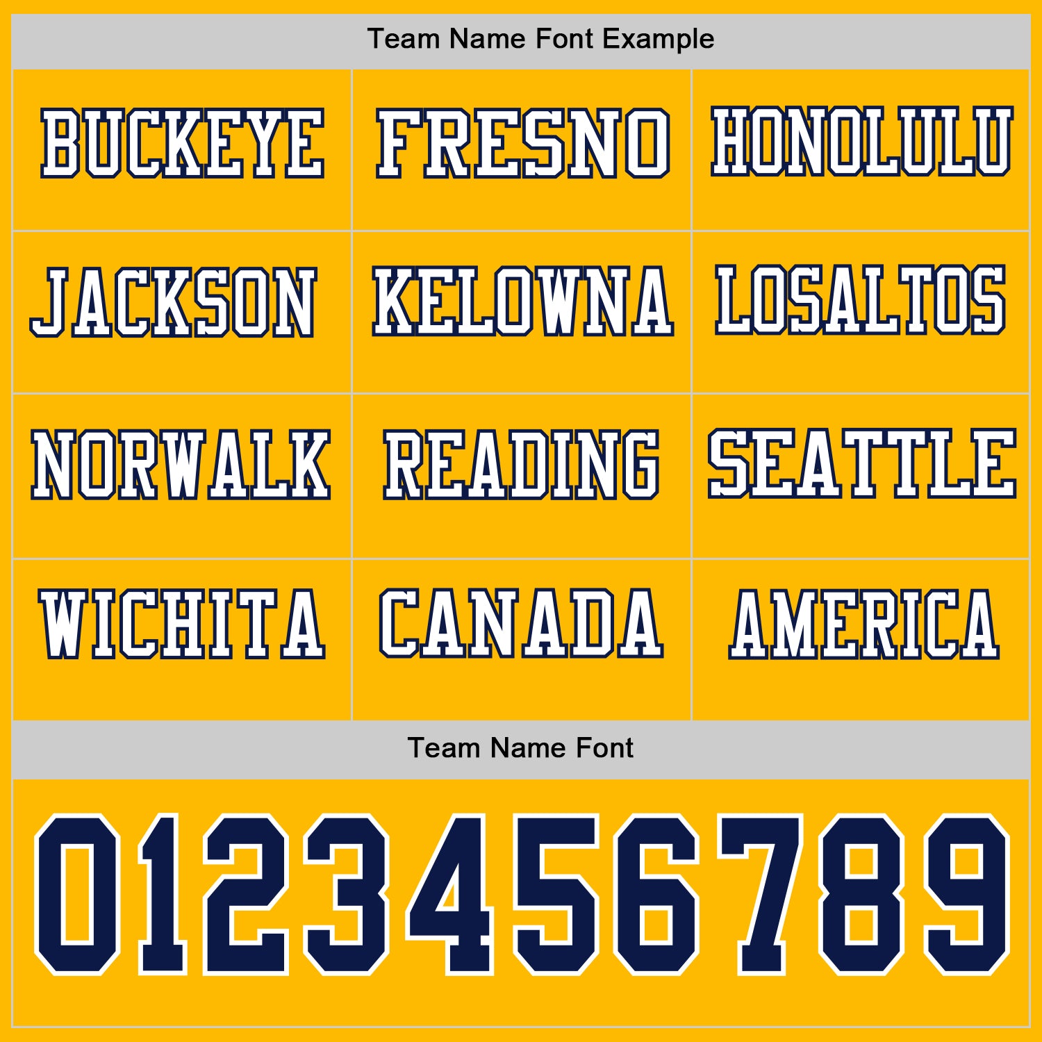 Custom Gold Navy-White Long Sleeve Authentic Football Jersey view 3
