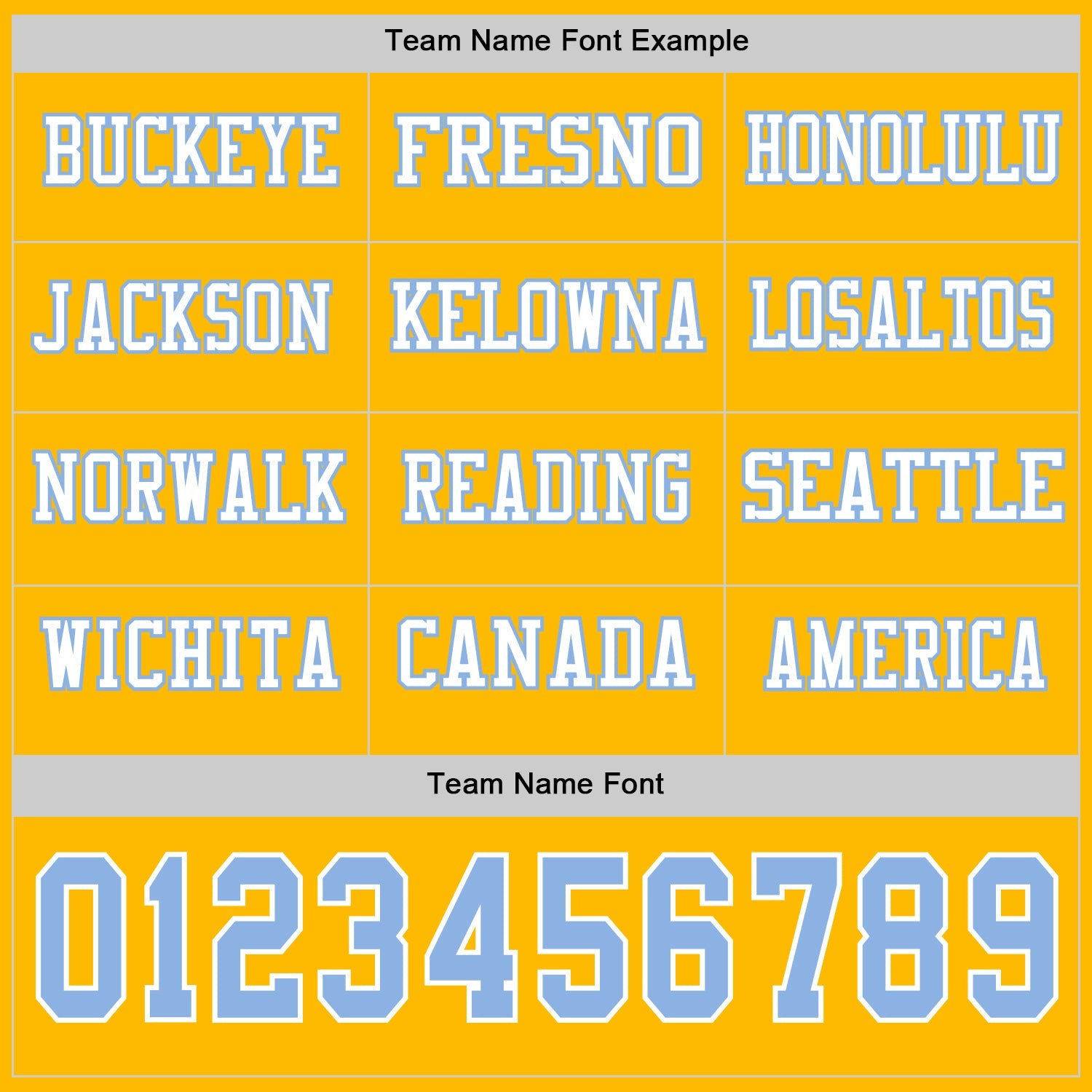 Custom Gold Light Blue-White Long Sleeve Authentic Football Jersey view 3