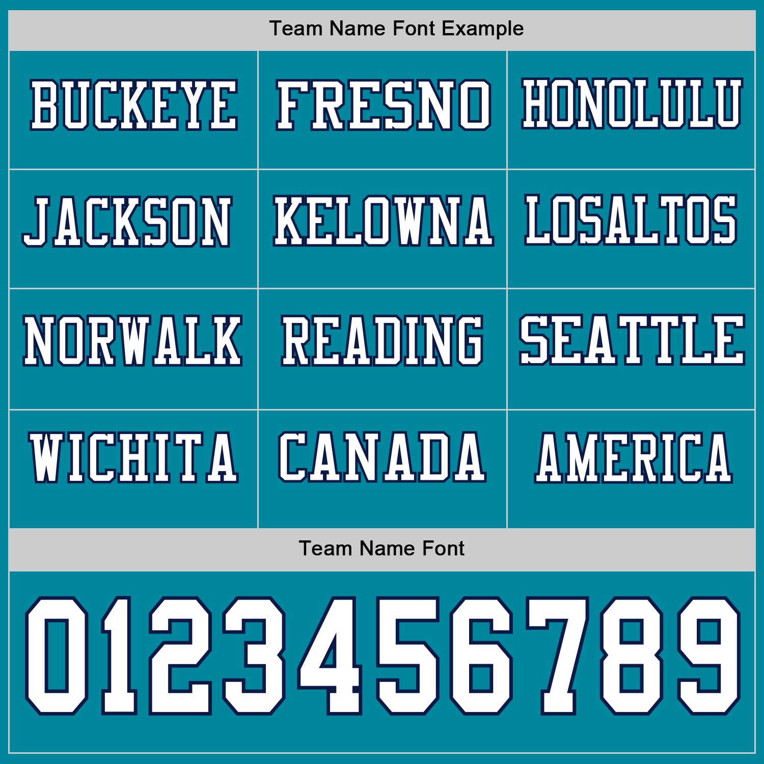 Custom Teal White-Navy Long Sleeve Authentic Football Jersey view 3