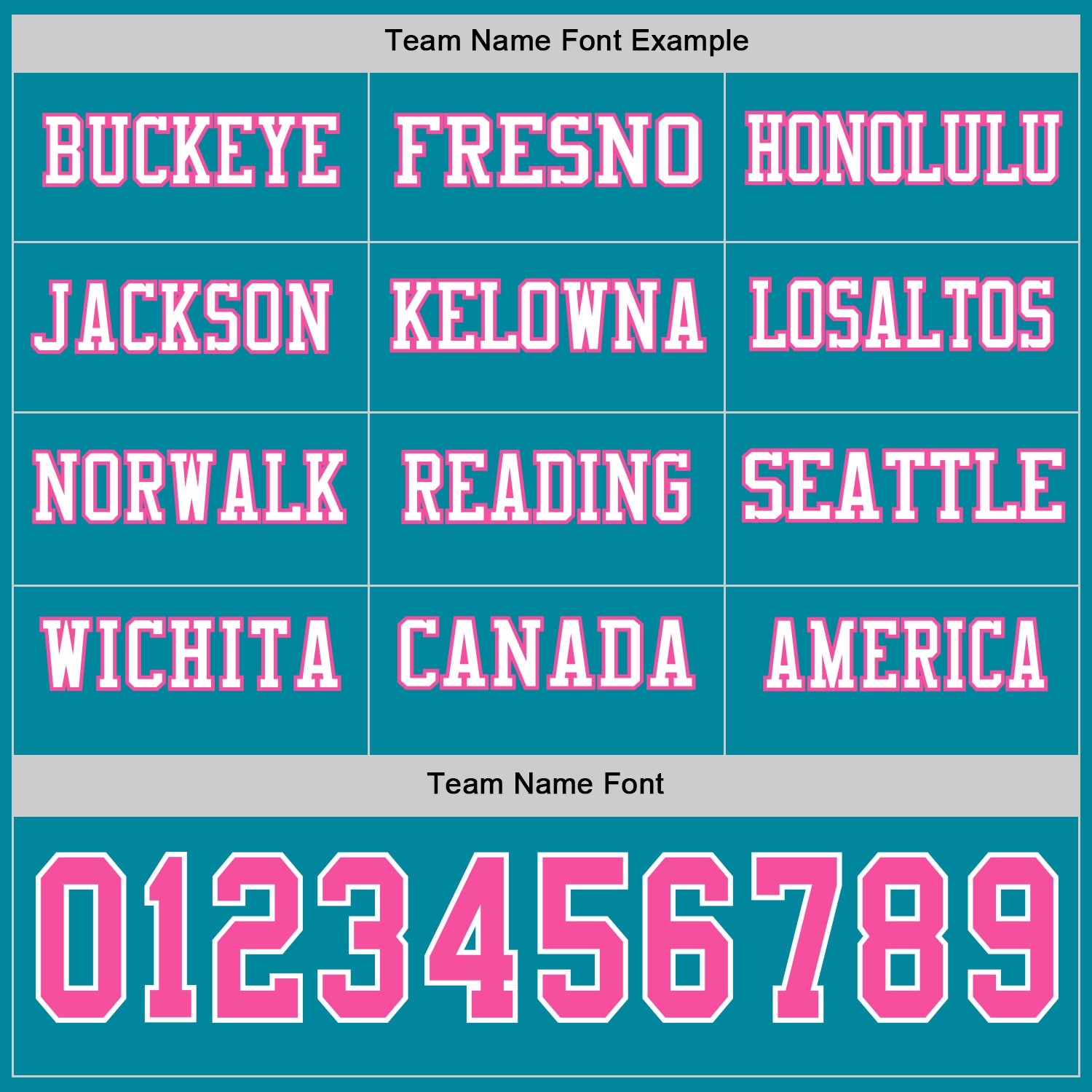 Custom Teal Pink-White Long Sleeve Authentic Football Jersey view 3