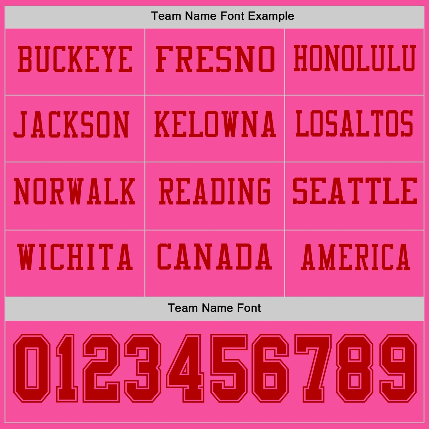 Custom Pink Red Long Sleeve Authentic Football Jersey view 3