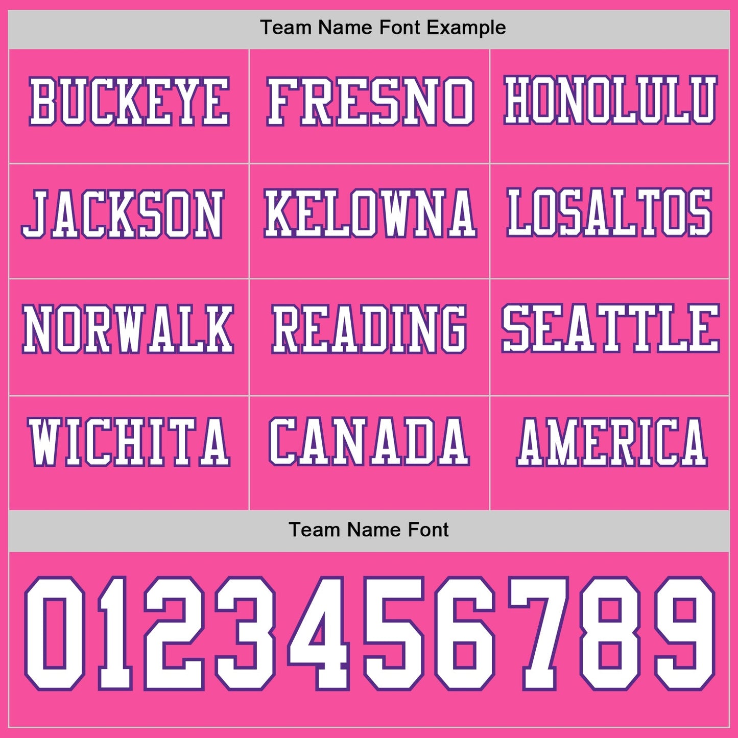 Custom Pink White-Purple Long Sleeve Authentic Football Jersey view 3