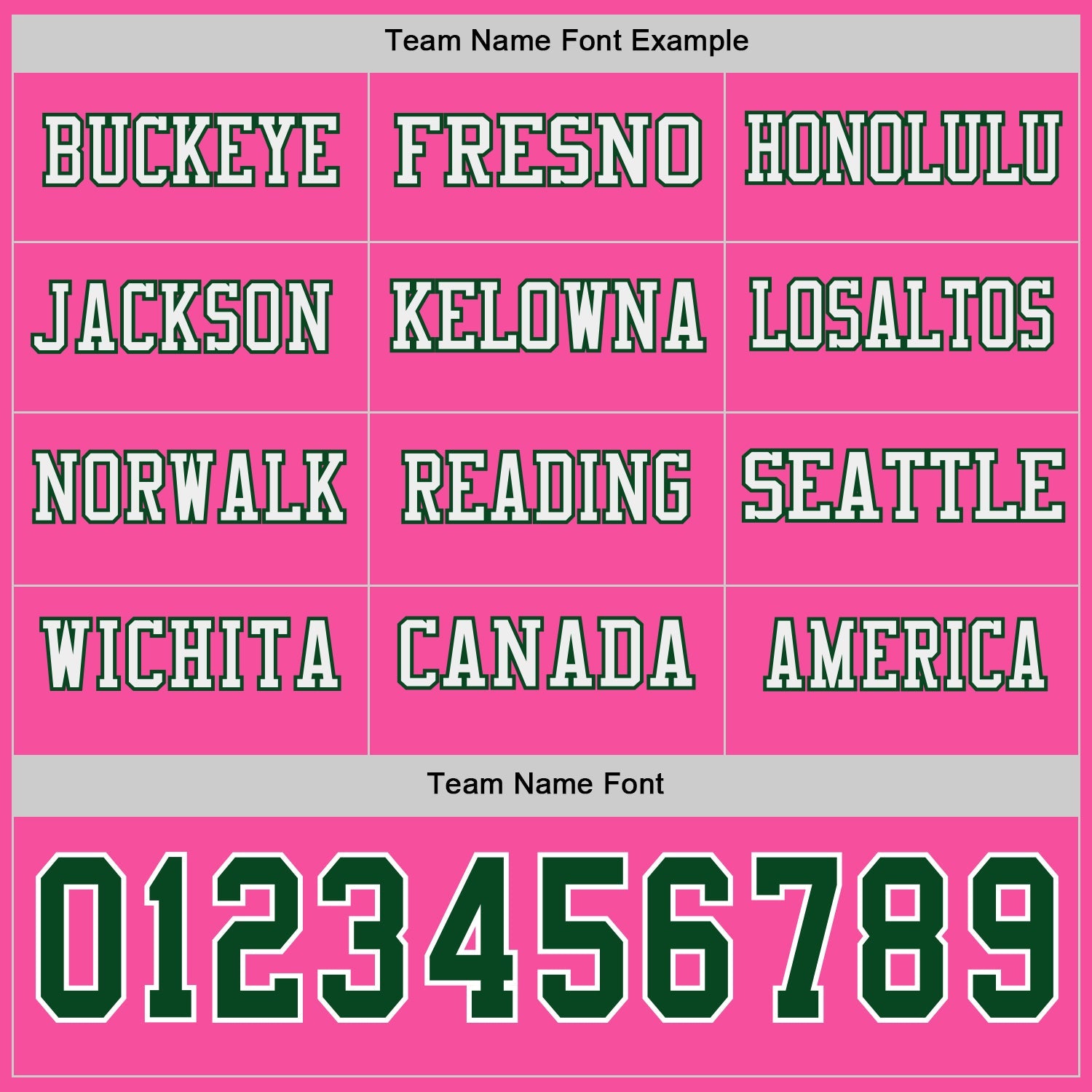 Custom Pink Green-White Long Sleeve Authentic Football Jersey view 3