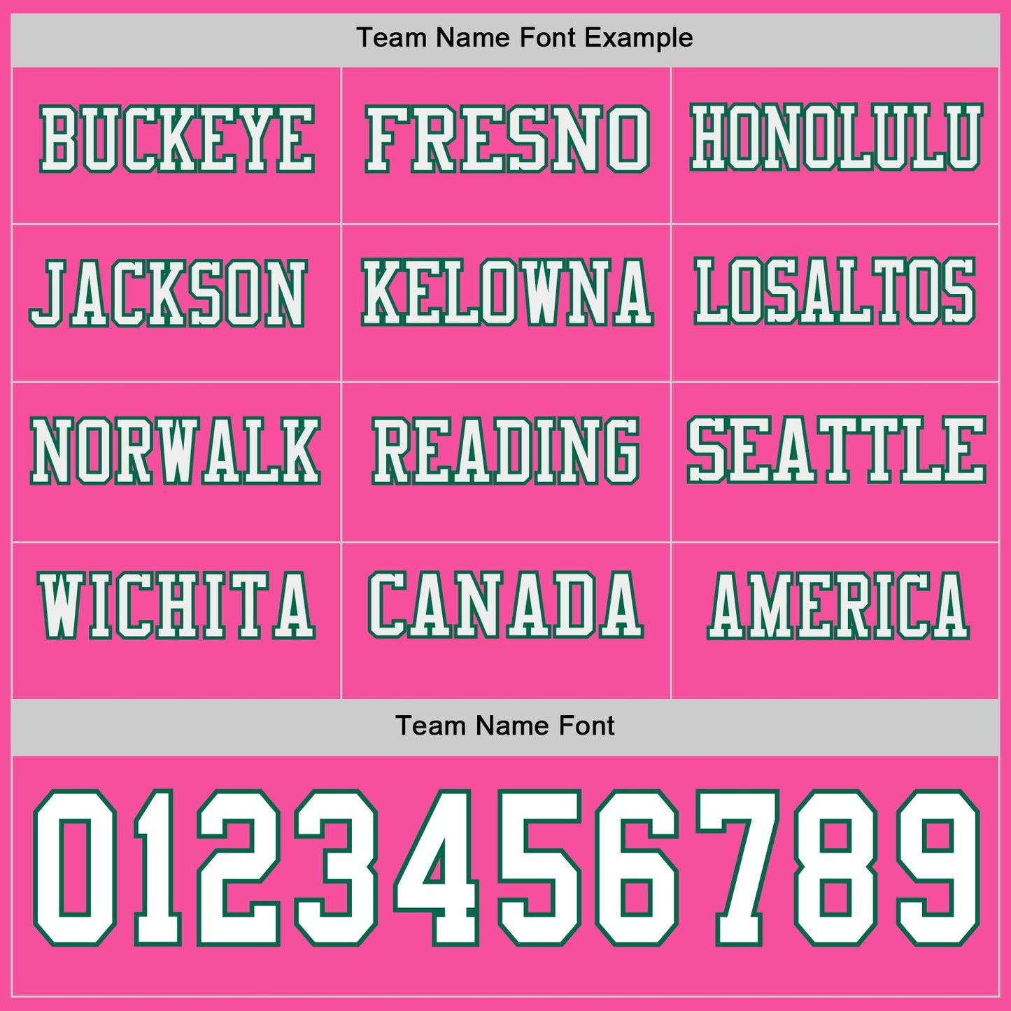 Custom Pink White=Kelly Green Long Sleeve Authentic Football Jersey view 3