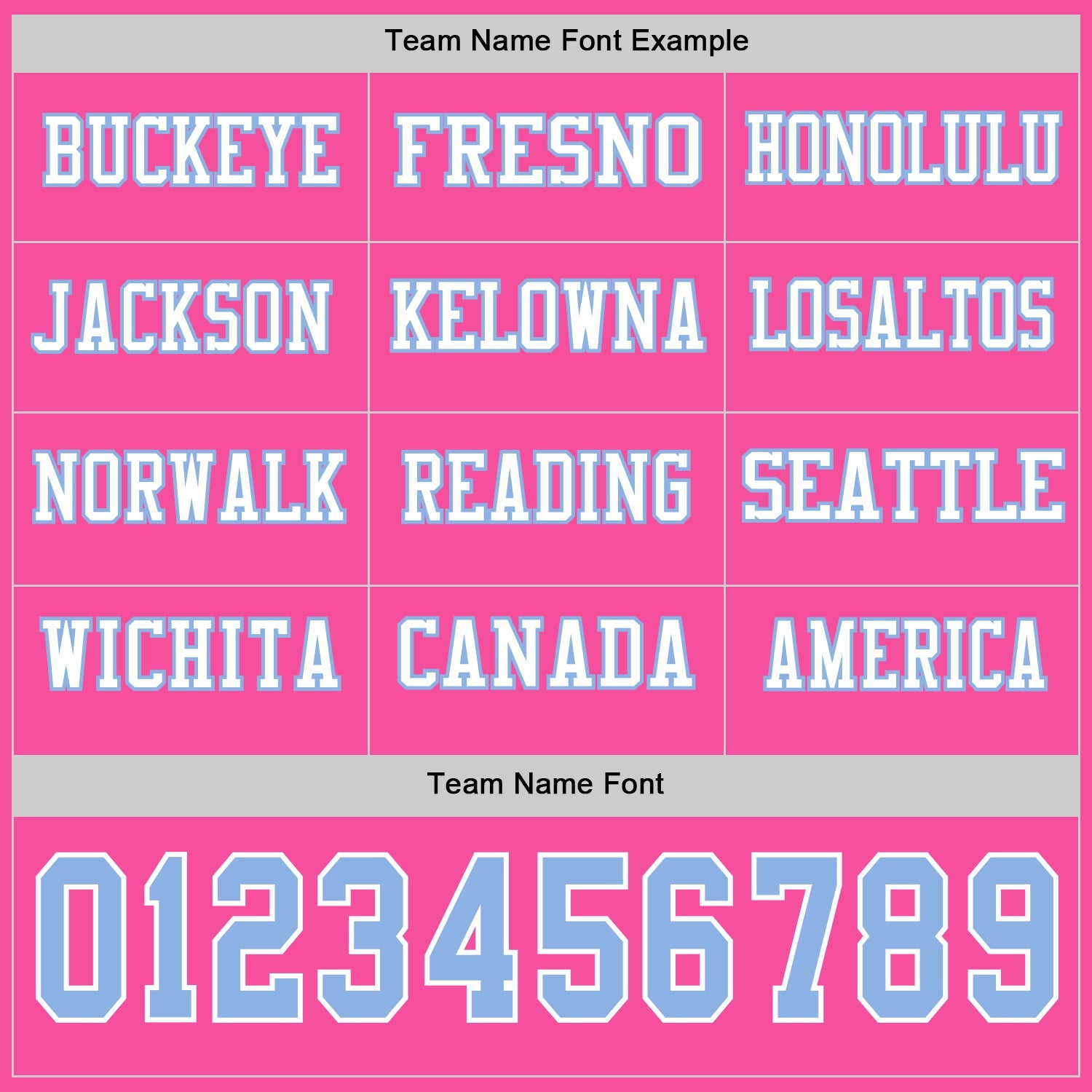 Custom Pink Light Blue-White Long Sleeve Authentic Football Jersey view 3