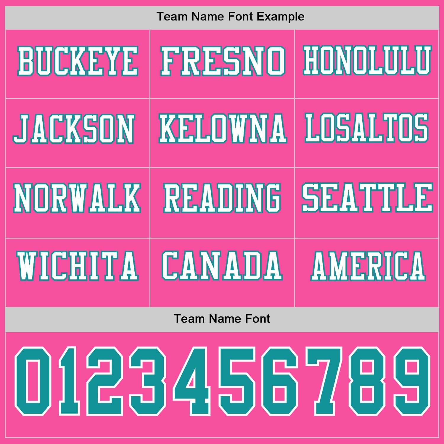 Custom Pink Teal-White Long Sleeve Authentic Football Jersey view 3