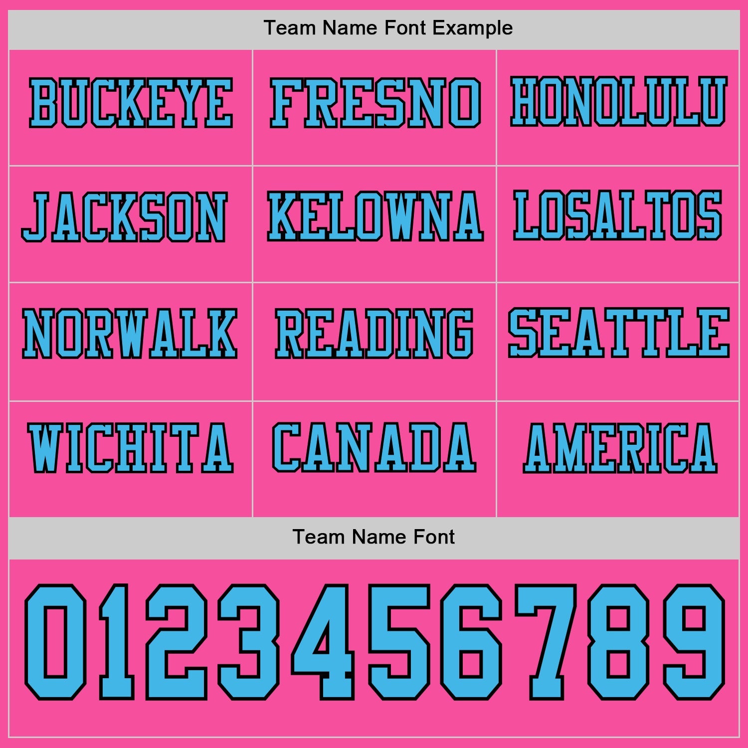 Custom Pink Sky Blue-Black Long Sleeve Authentic Football Jersey view 3