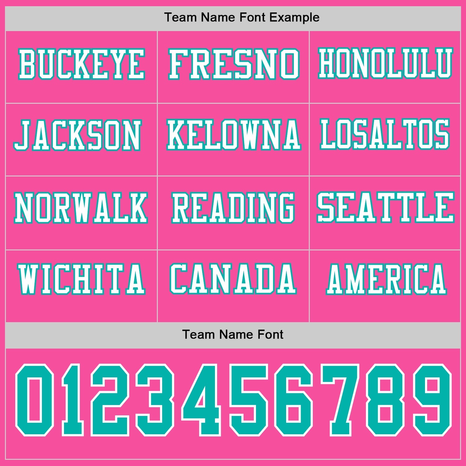 Custom Pink Aqua-White Long Sleeve Authentic Football Jersey view 3