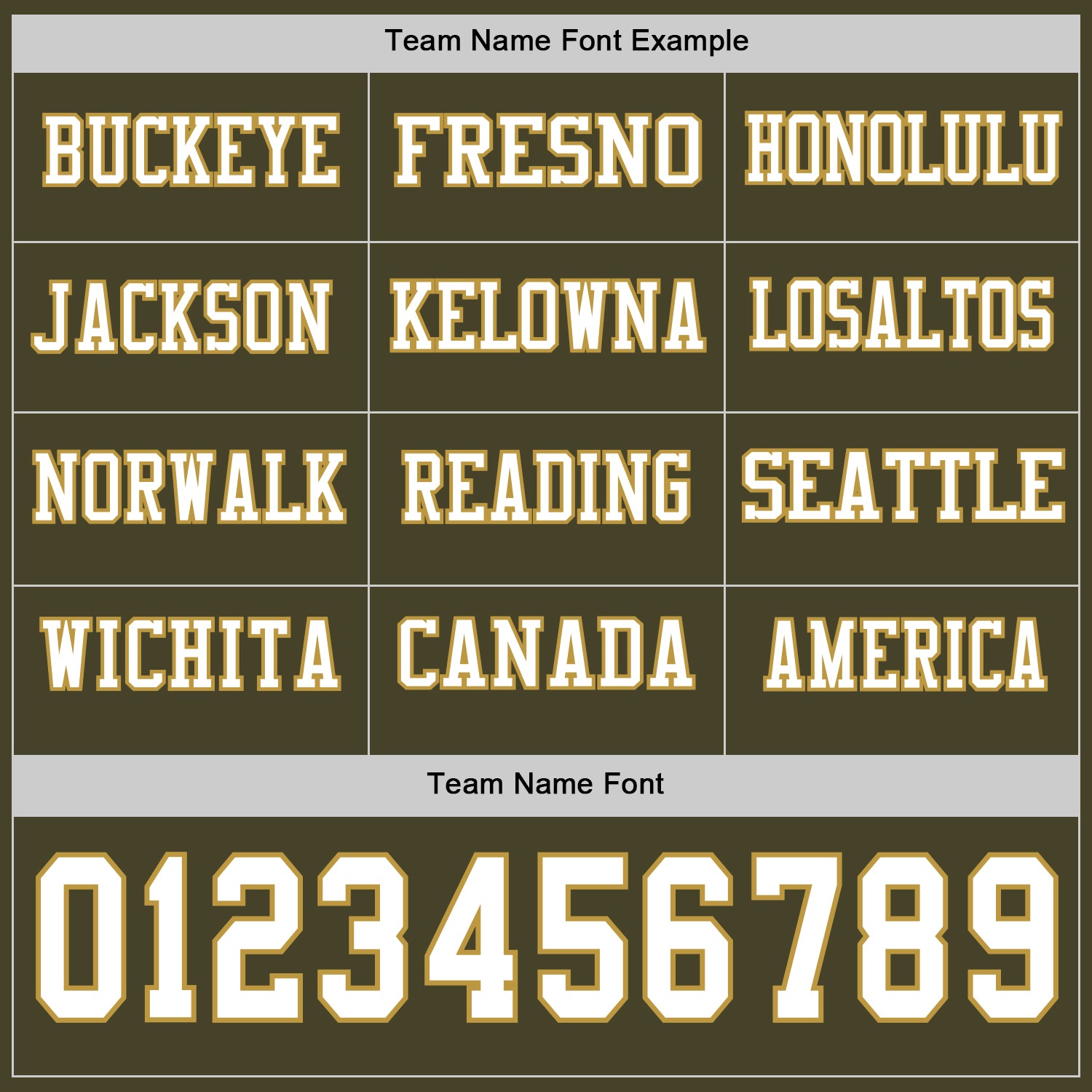 Custom Olive White-Old Gold Long Sleeve Salute To Service Authentic Football Jersey view 3