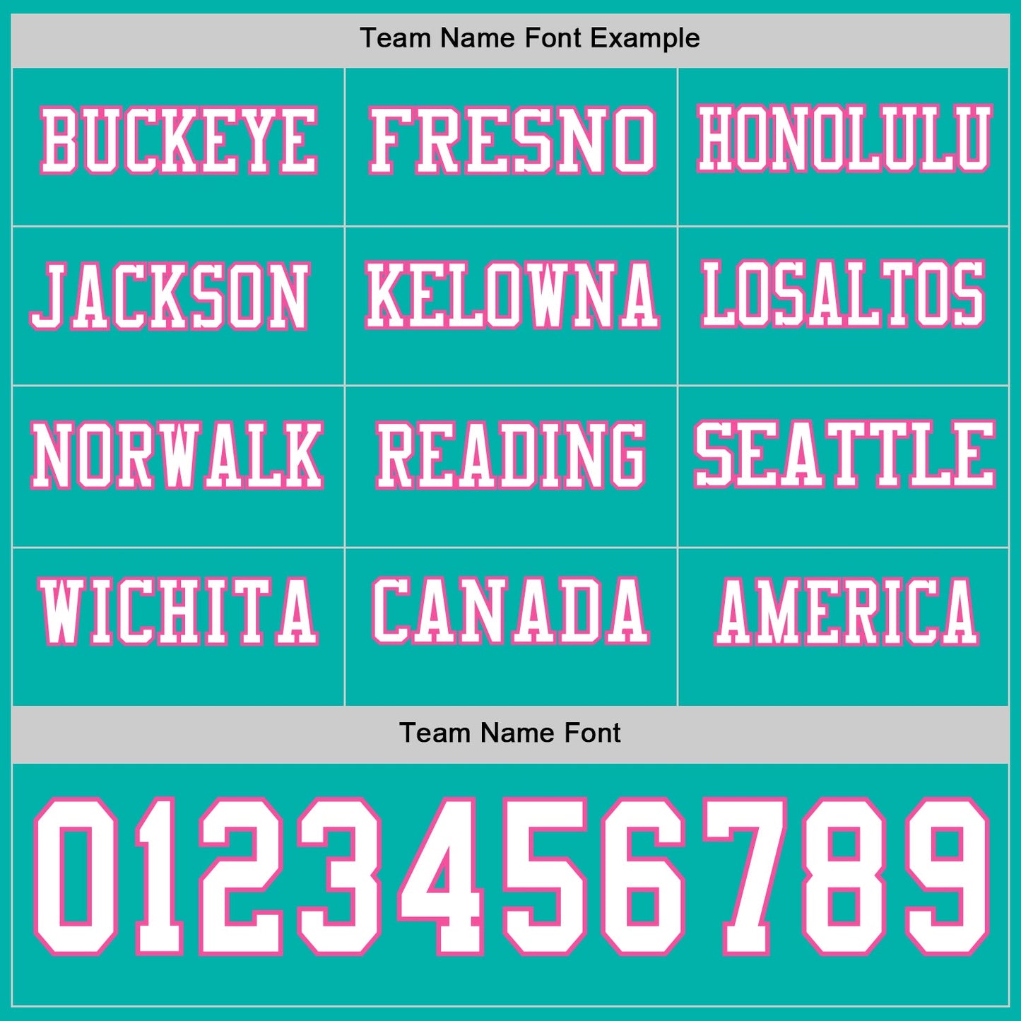 Custom Aqua White-Pink Long Sleeve Authentic Football Jersey view 3