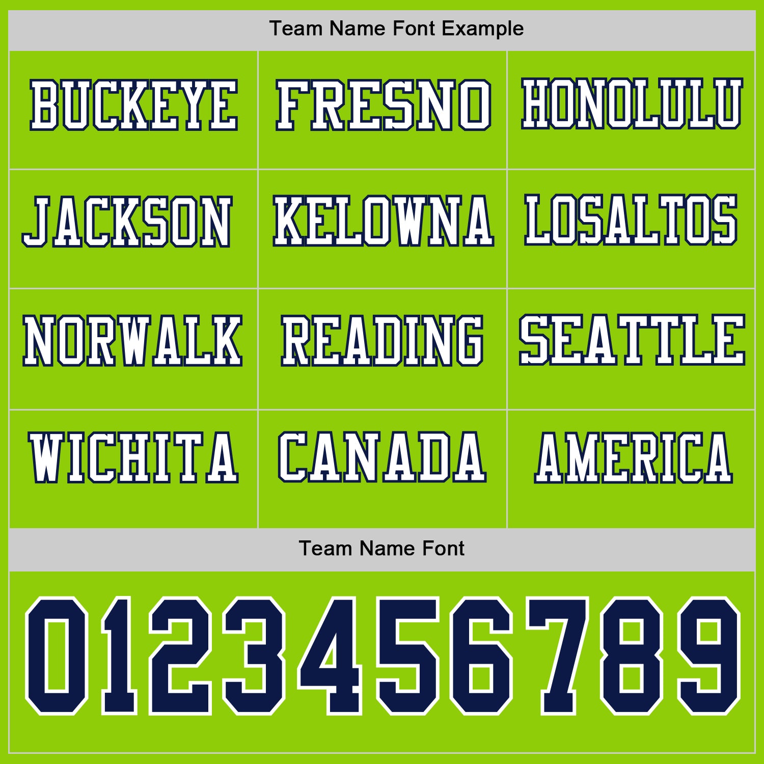 Custom Neon Green Navy-White Long Sleeve Authentic Football Jersey view 3