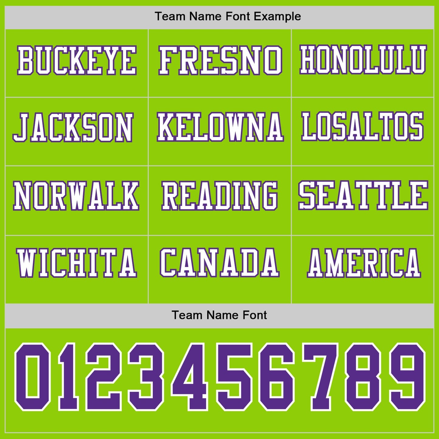 Custom Neon Green Purple-White Long Sleeve Authentic Football Jersey view 3