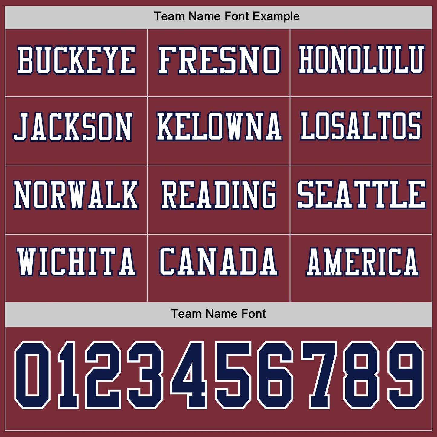 Custom Burgundy Navy-White Long Sleeve Authentic Football Jersey view 3