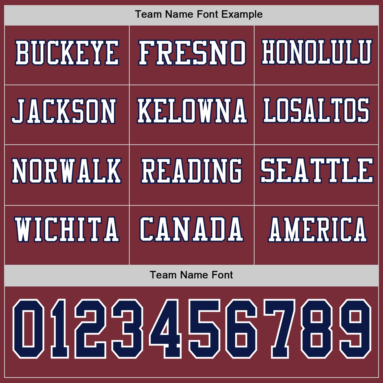 Custom Burgundy Navy-White Long Sleeve Authentic Football Jersey view 3