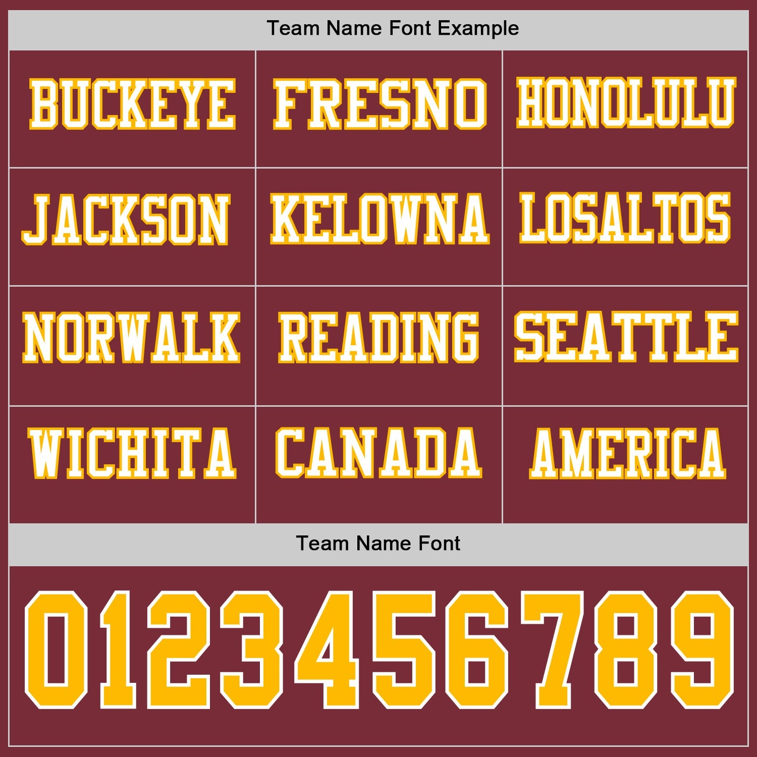 Custom Burgundy Gold-White Long Sleeve Authentic Football Jersey view 3