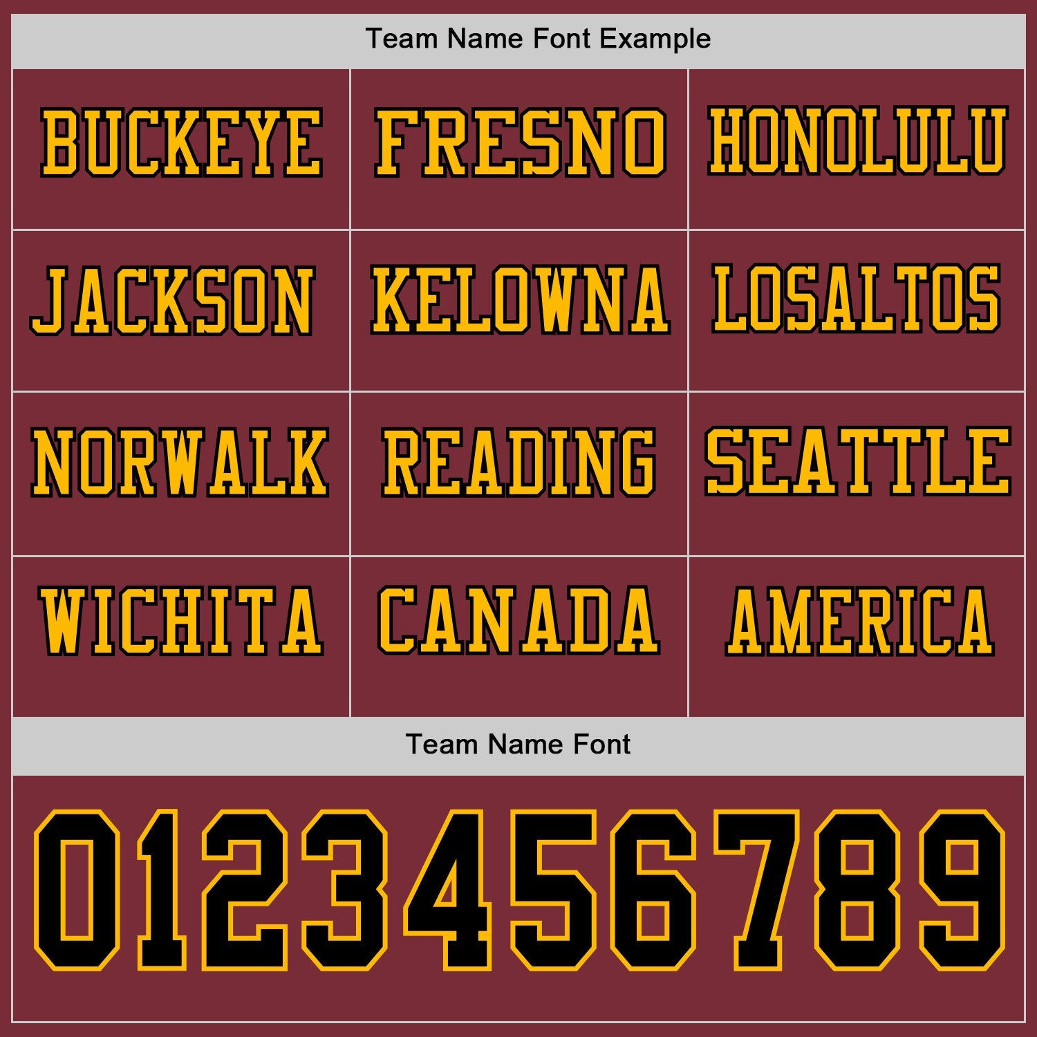 Custom Burgundy Black-Gold Long Sleeve Authentic Football Jersey view 3