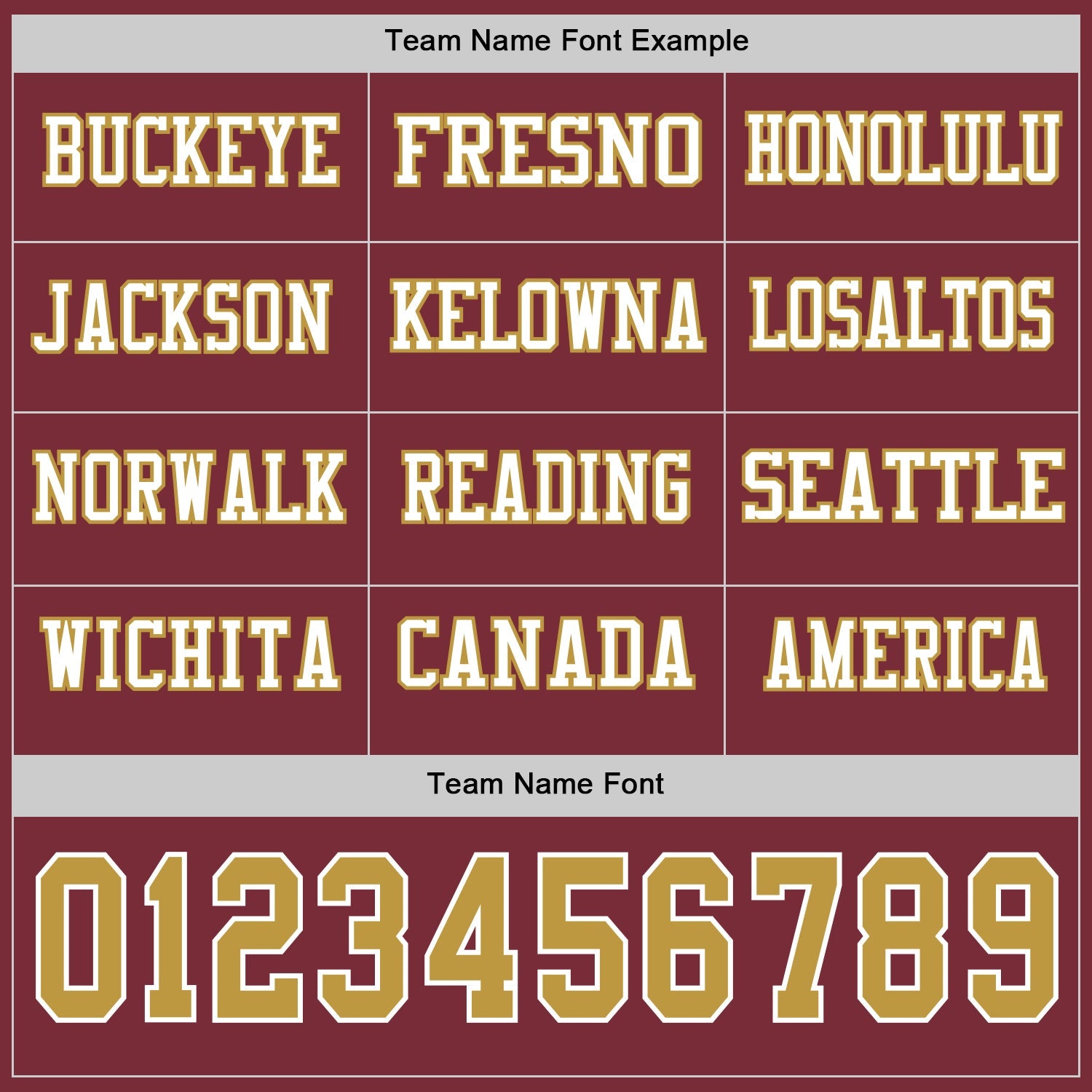 Custom Burgundy Old Gold-White Long Sleeve Authentic Football Jersey view 3