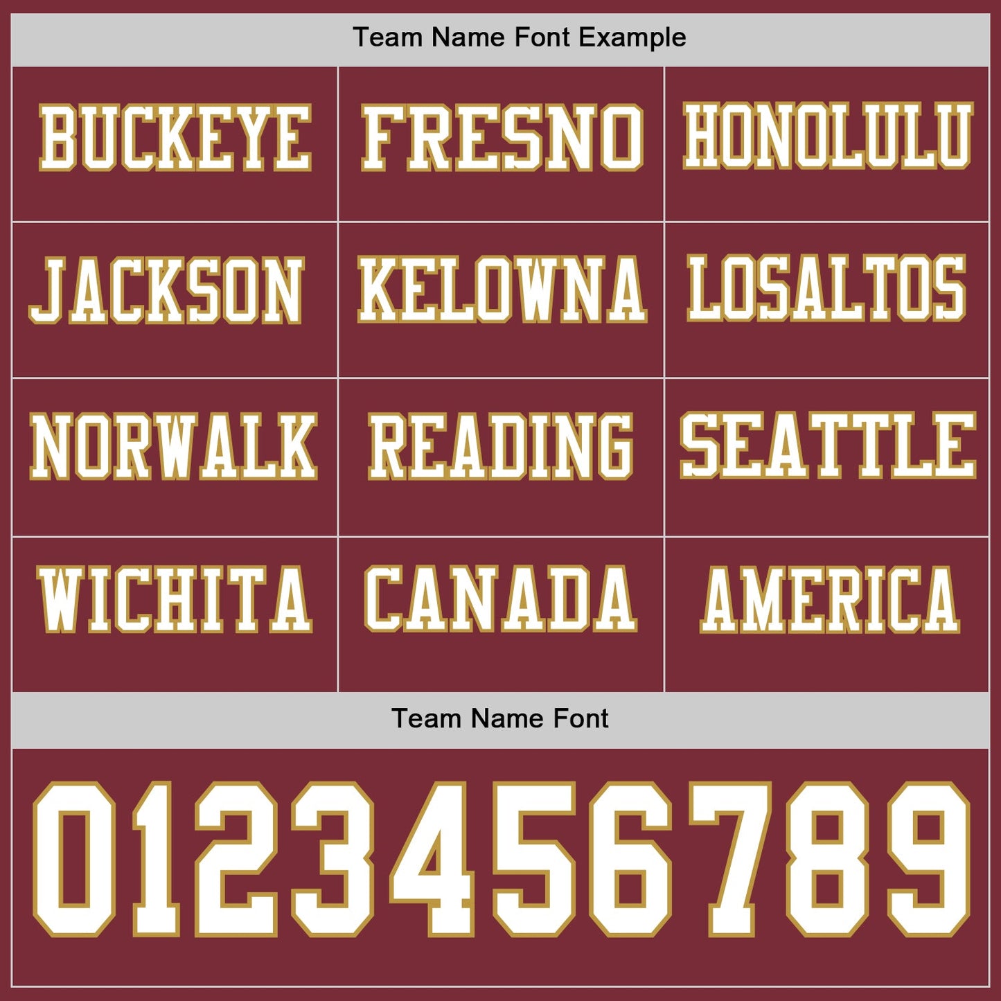 Custom Burgundy White-Old Gold Long Sleeve Authentic Football Jersey view 3