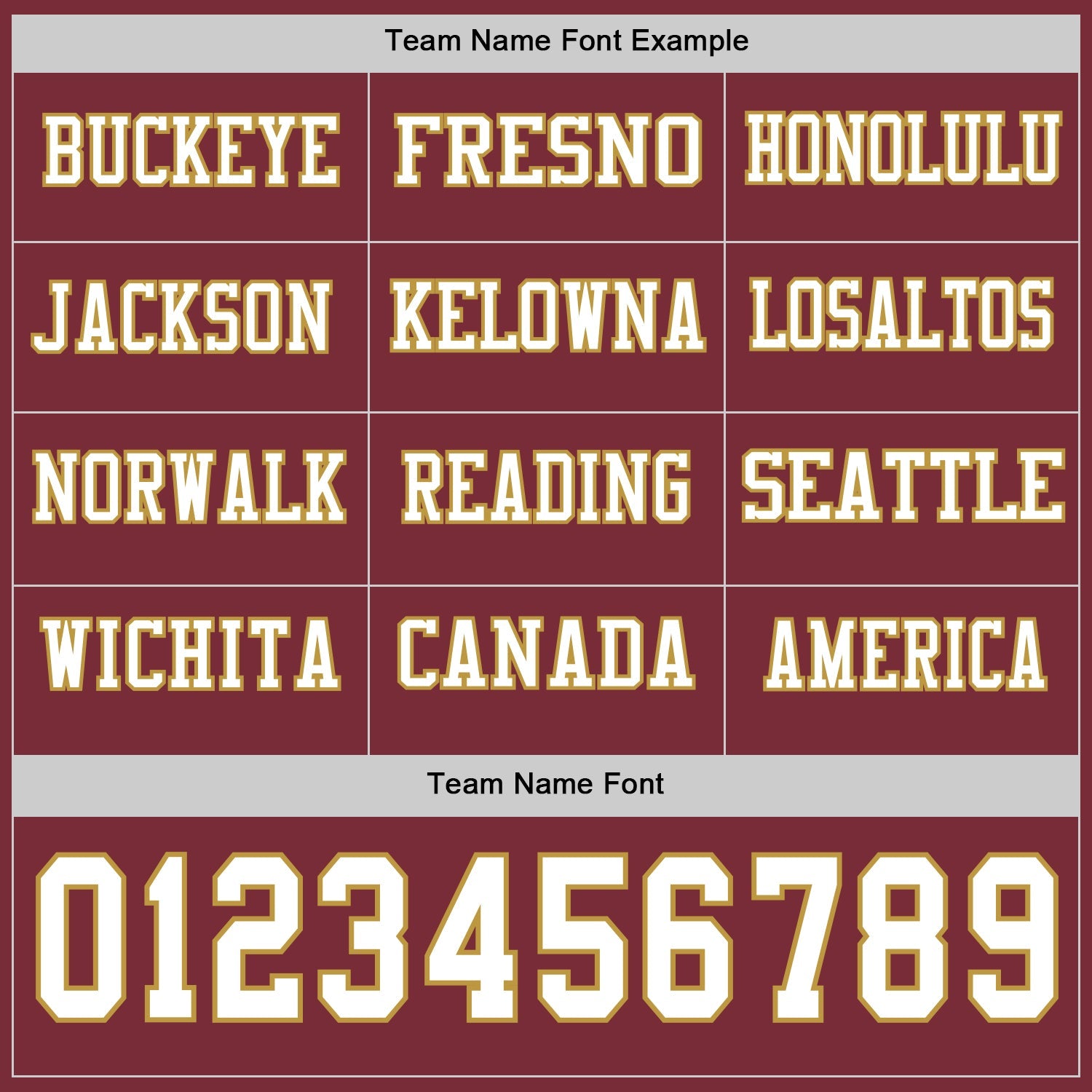 Custom Burgundy White-Old Gold Long Sleeve Authentic Football Jersey view 3