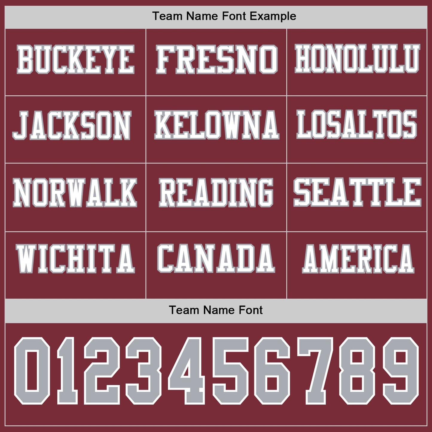 Custom Burgundy Gray-White Long Sleeve Authentic Football Jersey view 3